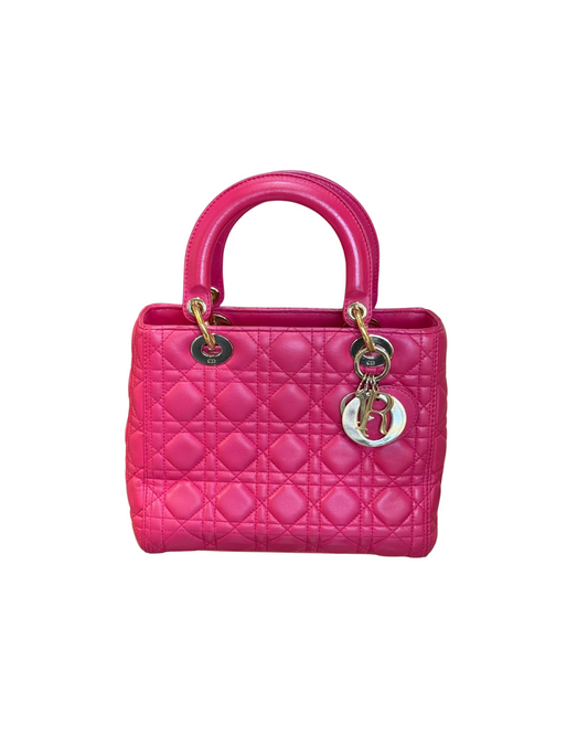 LADY DIOR MEDIA FUCSIA