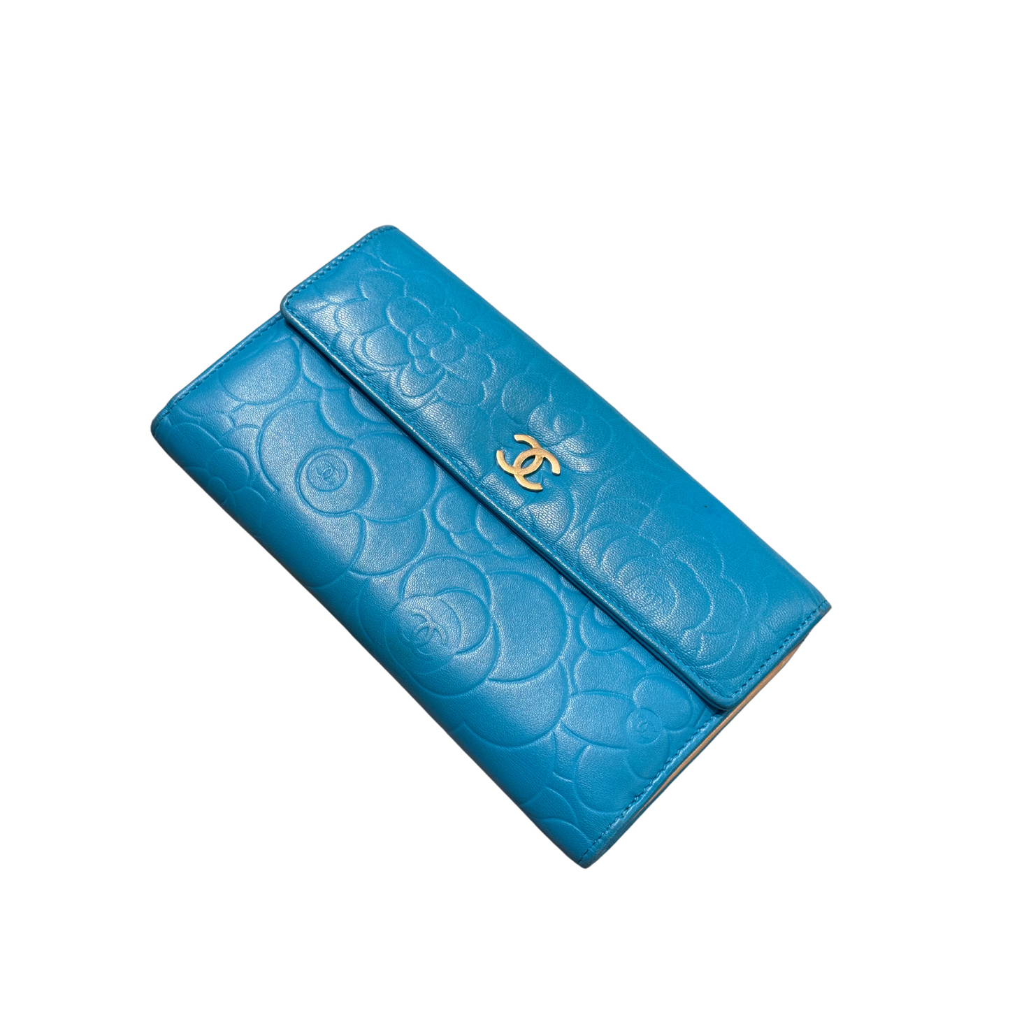 PORTAFOGLIO CHANEL TURCHESE
