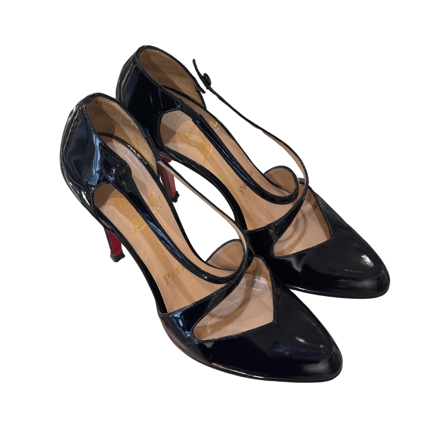 DECOLLETE LOUBOUTIN INCROCIO nr37.5