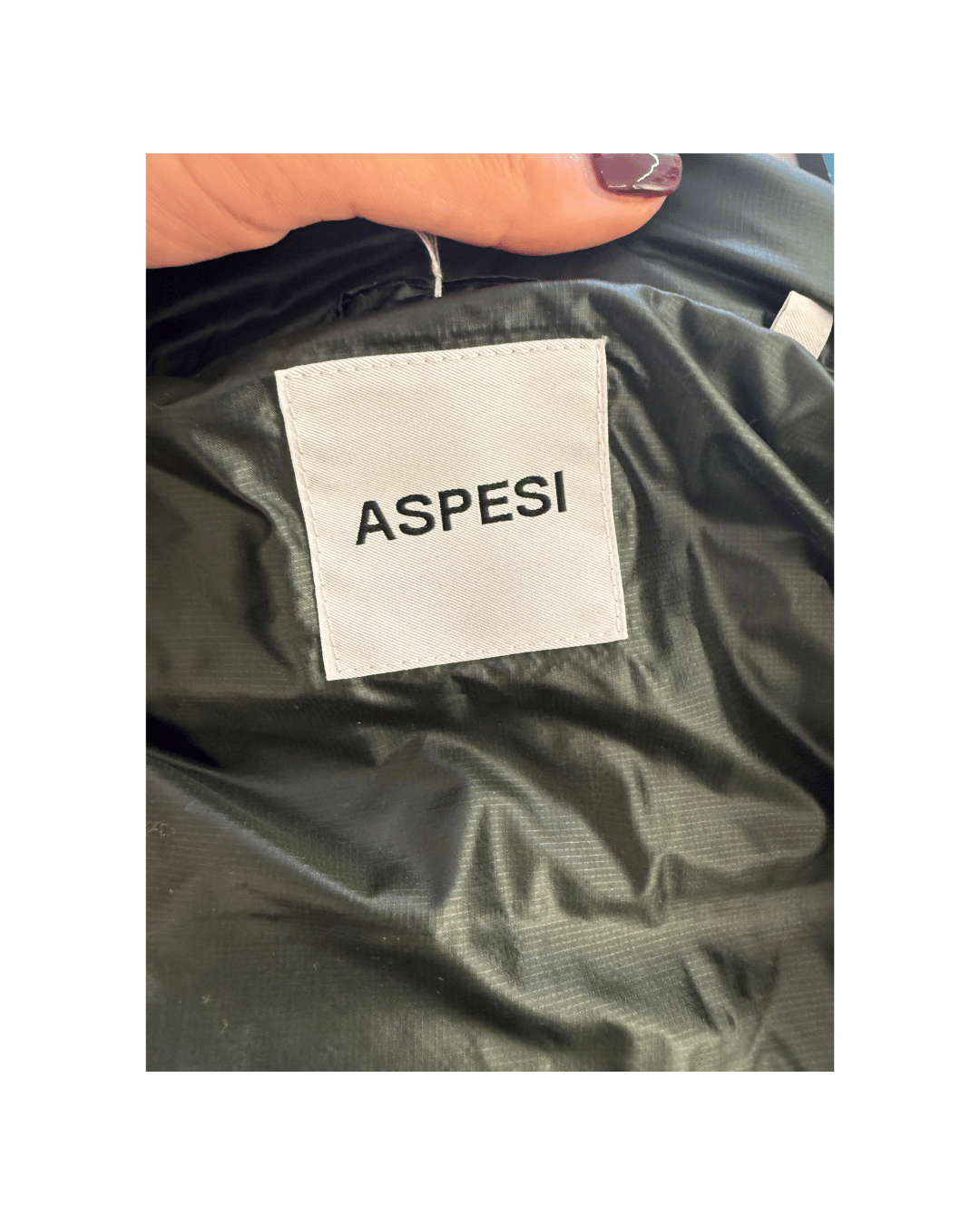 GILET IMBOTTITO ASPESI VERDE SCURO