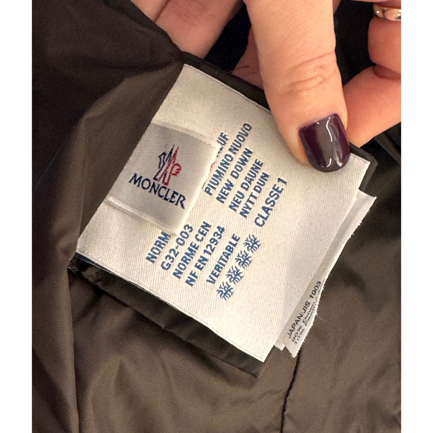 PIUMINO MONCLER CON PELO DI VOLPE