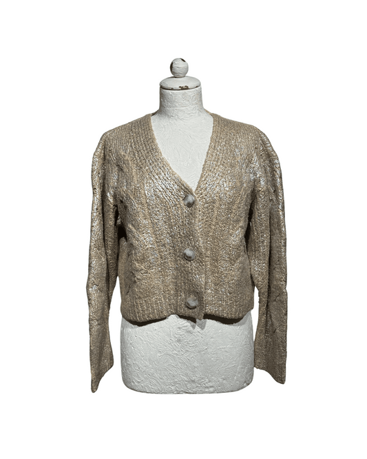 CARDIGAN STELLA MCCARTNEY METALIZZATO