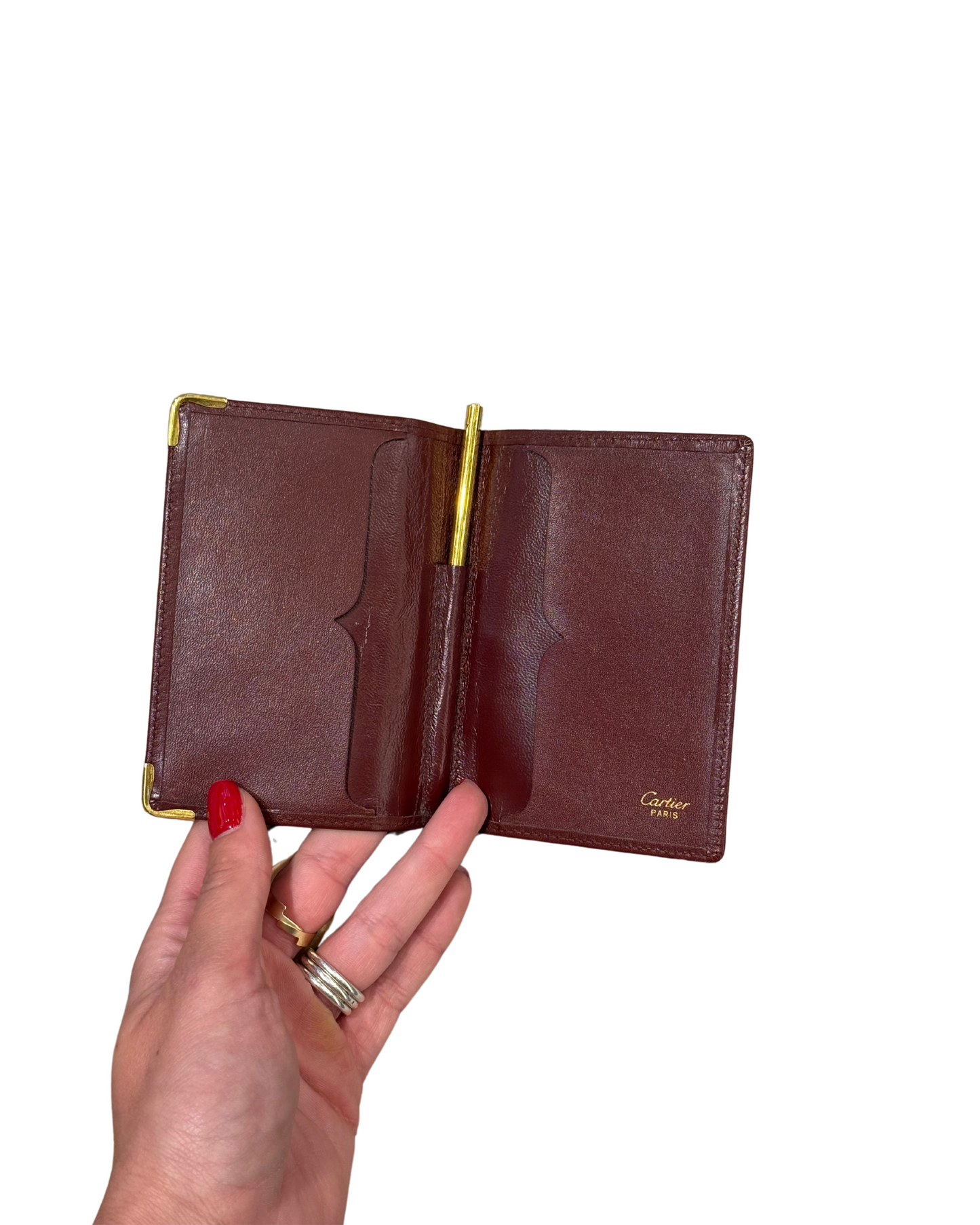 PORTACARTE CARTIER BORDEAUX