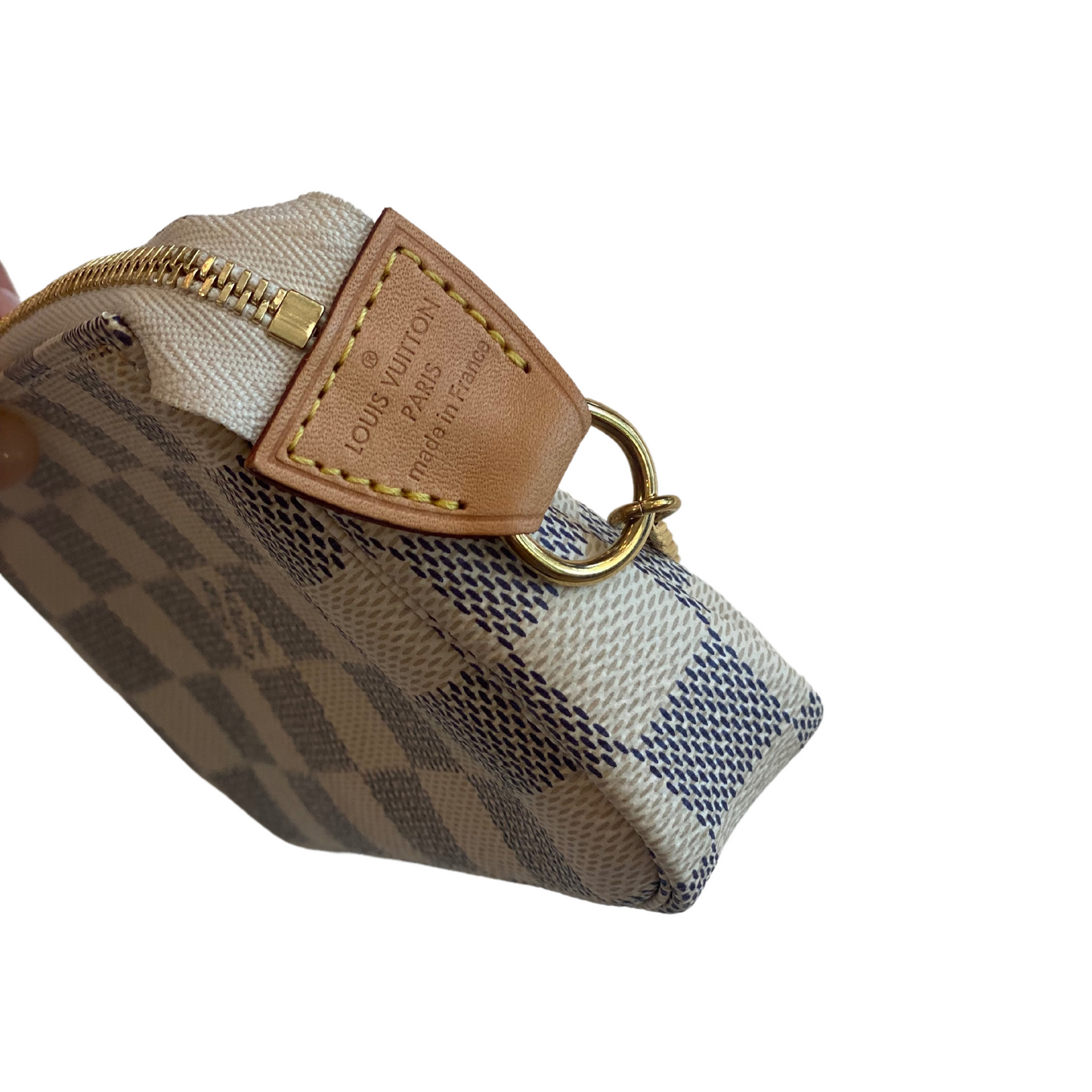 MINI POCHETTE ACCESSORISE DAMIER AZUR