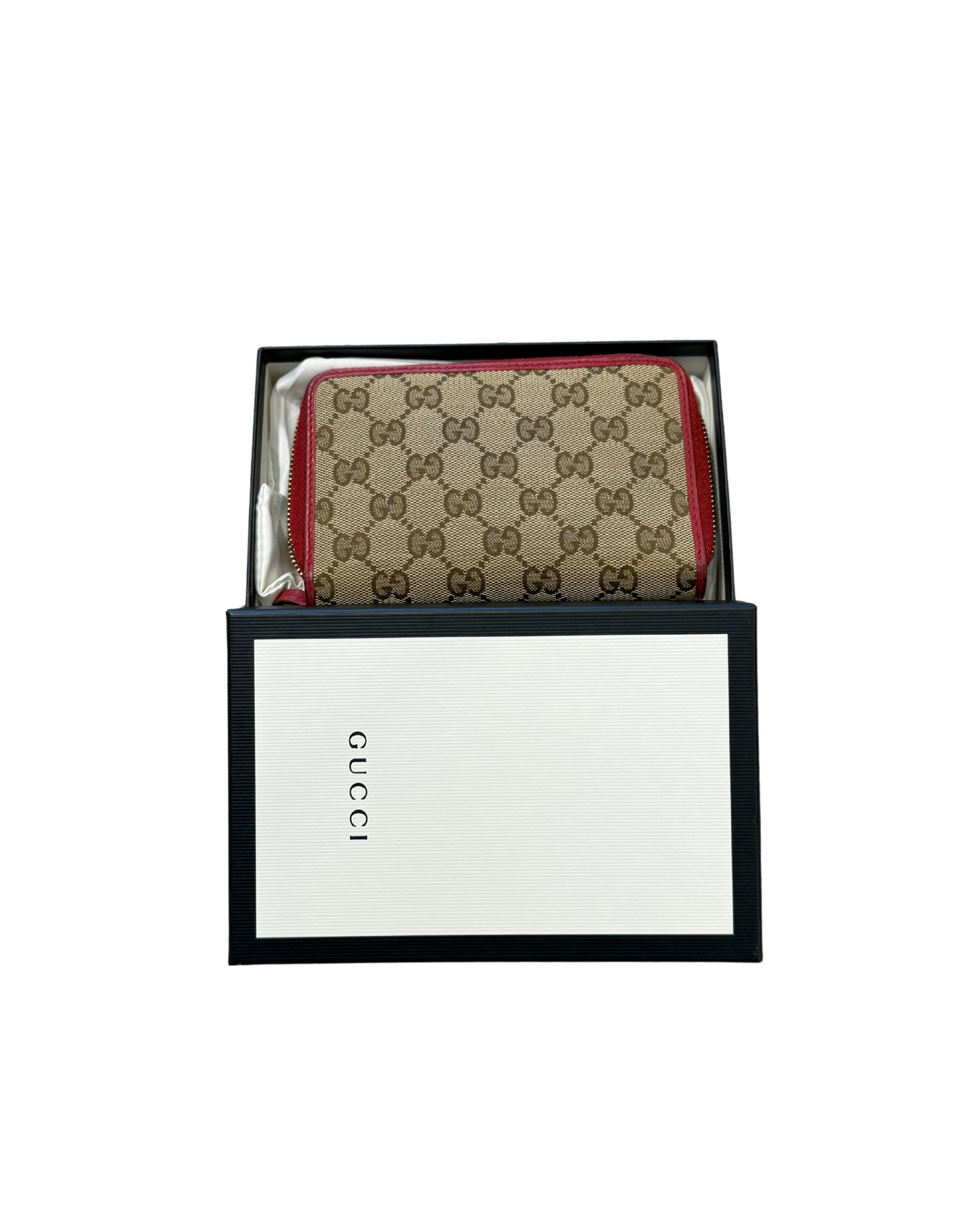 PORTAFOGLIO GUCCI RIFINITURE ROSSE