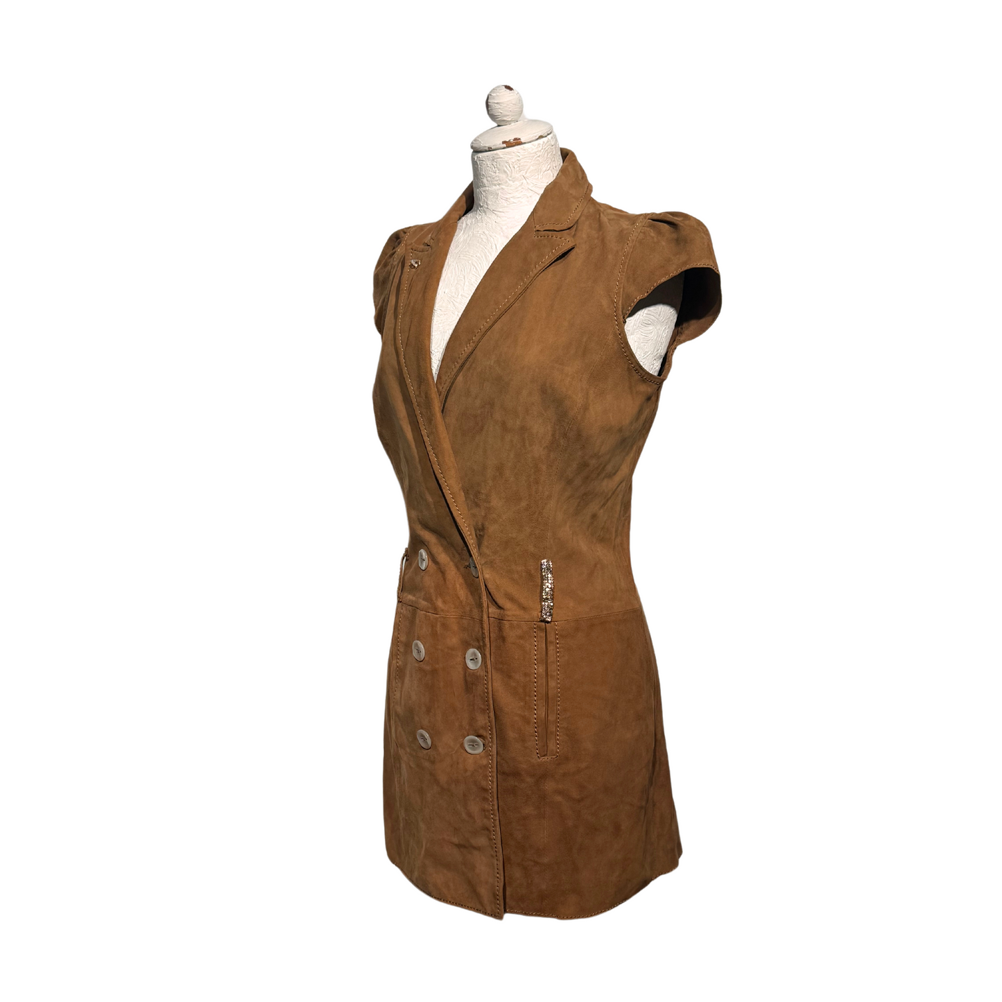 ABITO IN PELLE SCAMOSCIATA