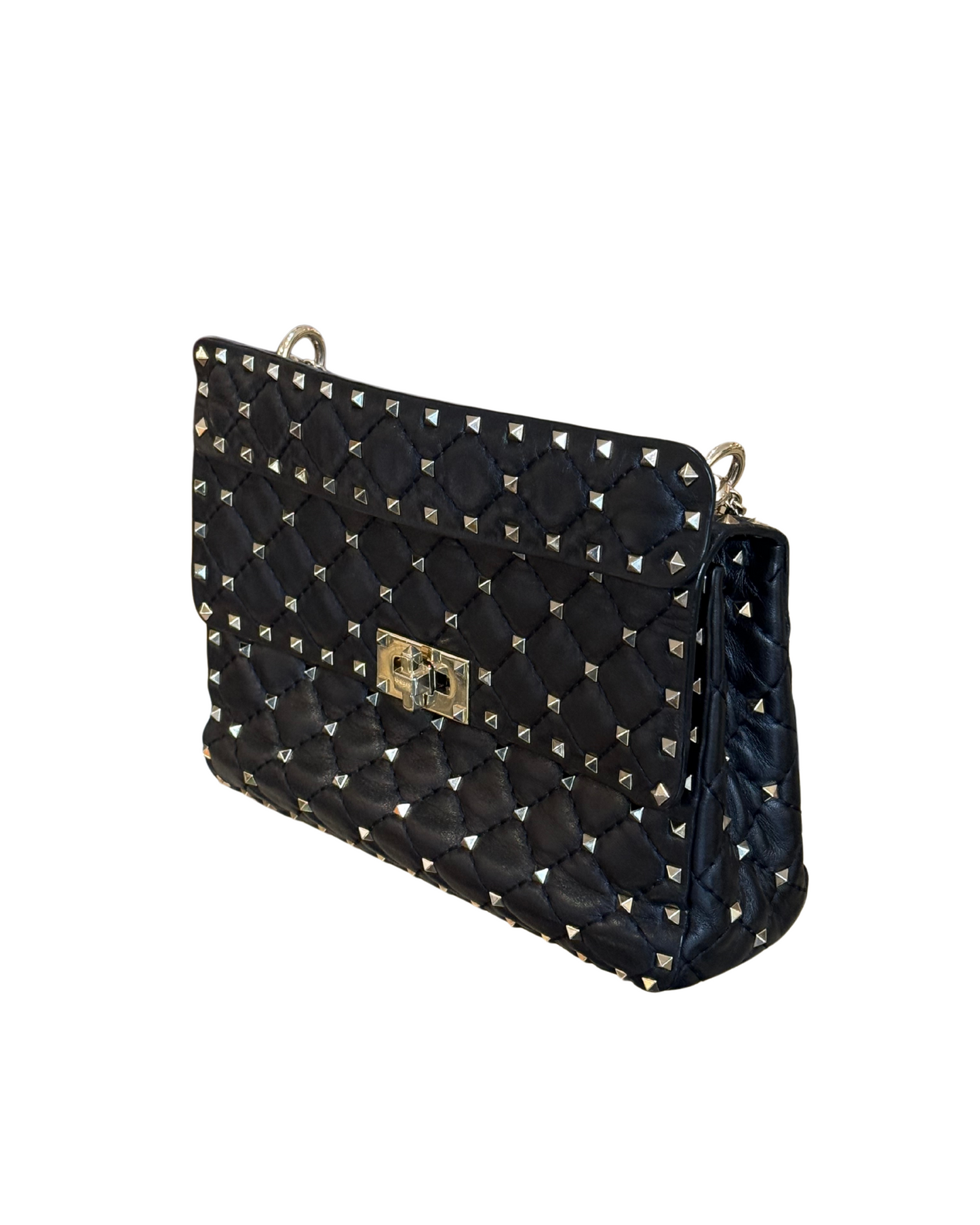 VALENTINO SPIKE MEDIA NERA