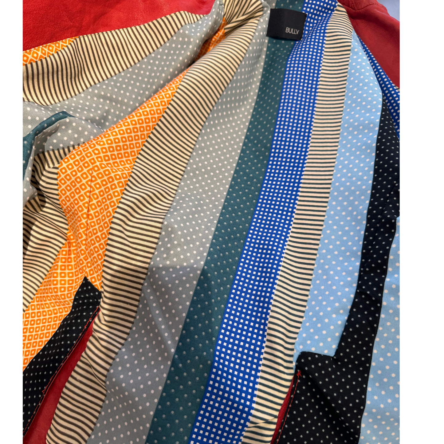 GIACCA PELLE COLOR MATTONE