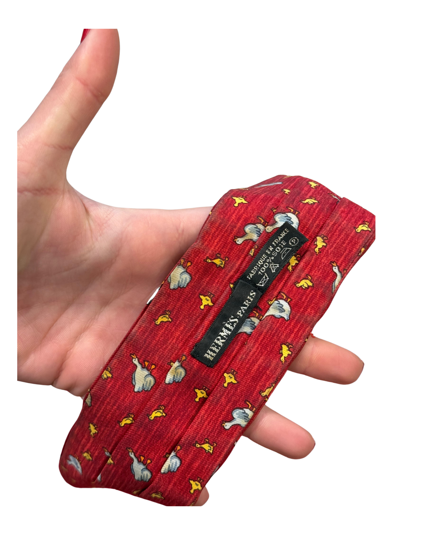 ASCOT HERMES ROSSO E OCHE