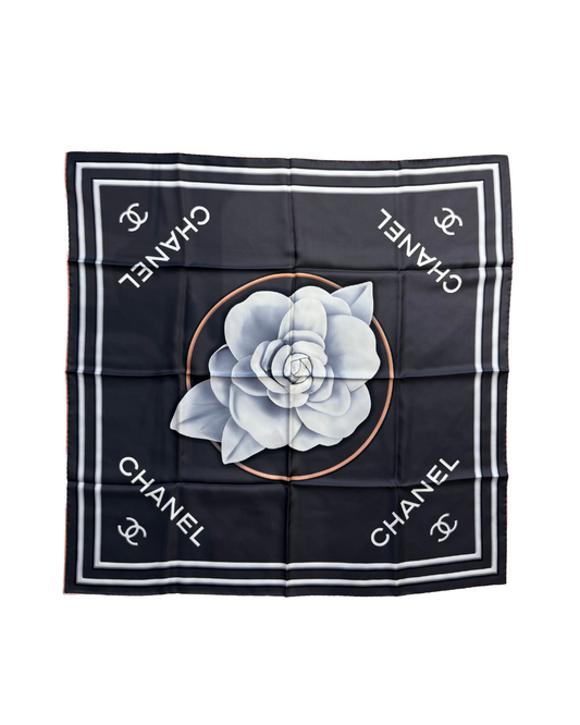 FOULARD CHANEL NERO