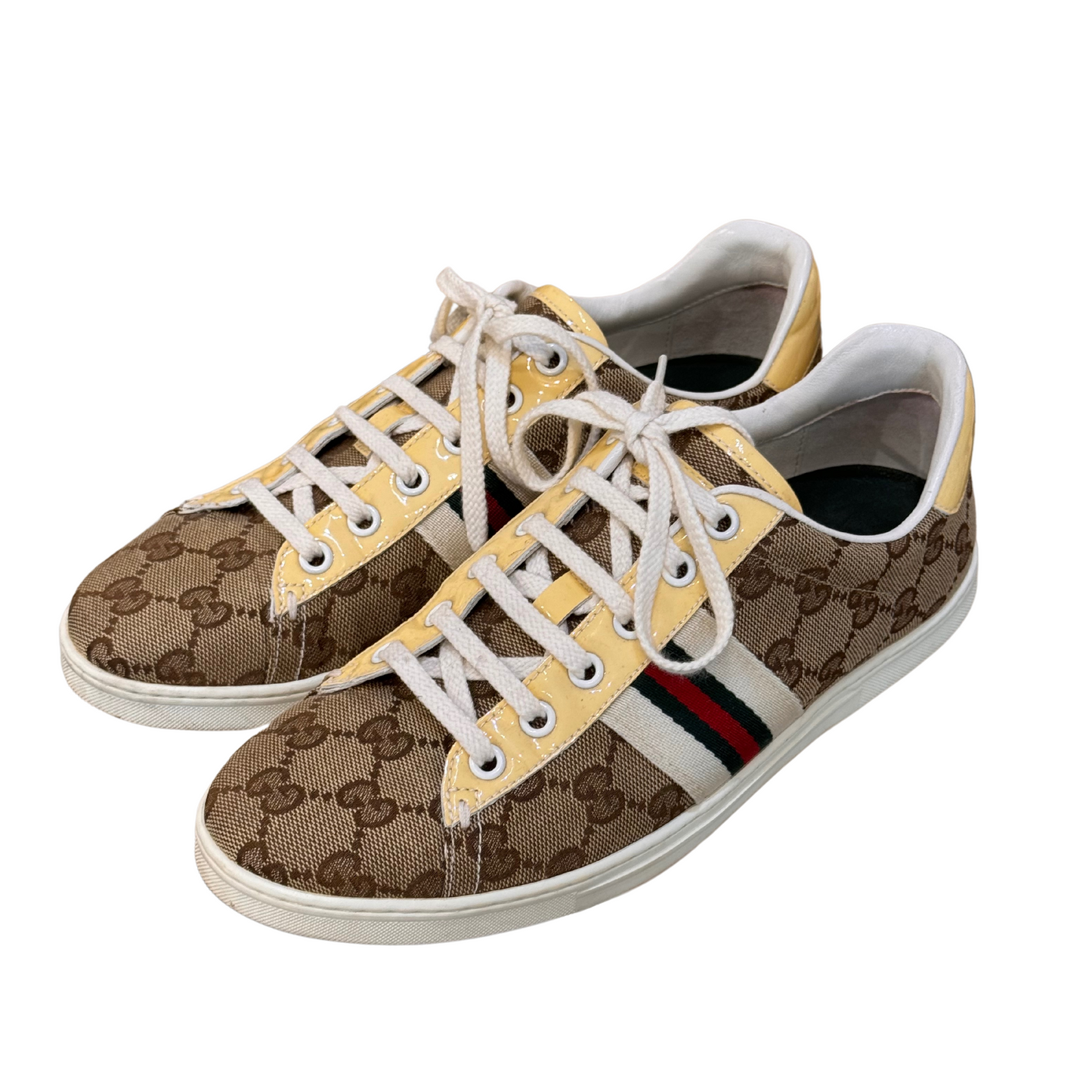 SNEAKERS GUCCI RIFINITURE GIALLE nr36.5