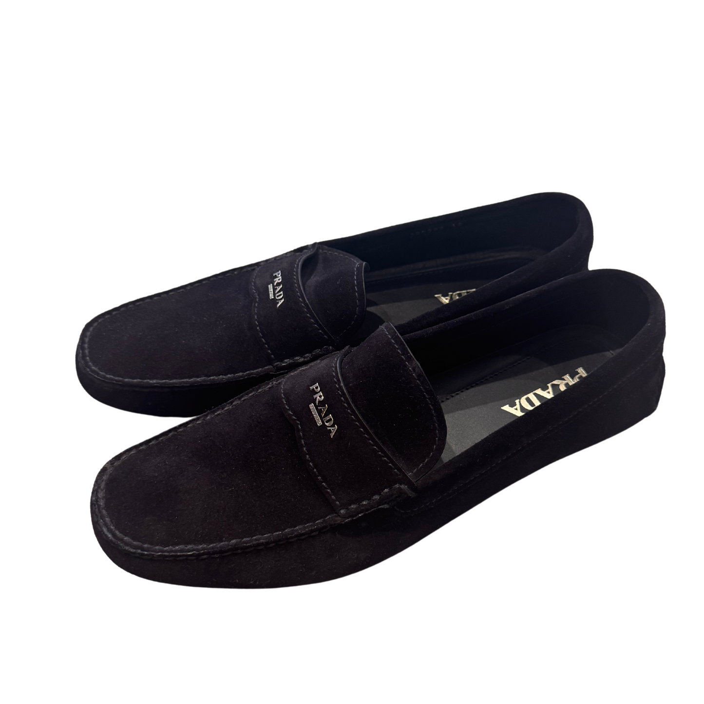 MOCASSINI PRADA NERI UOMO nr46