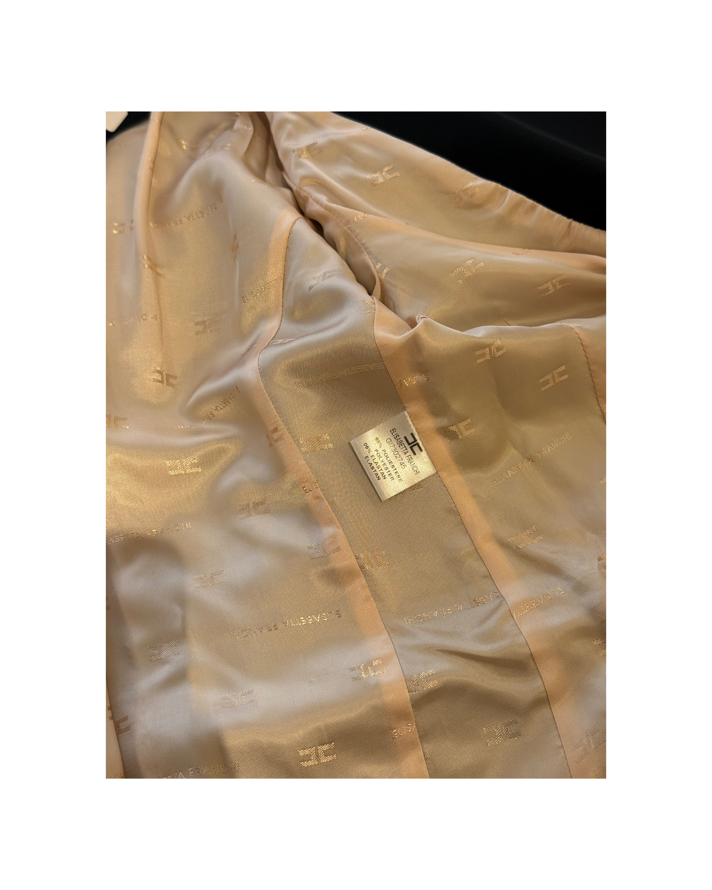GIACCA NERA ELISABETTA FRANCHI