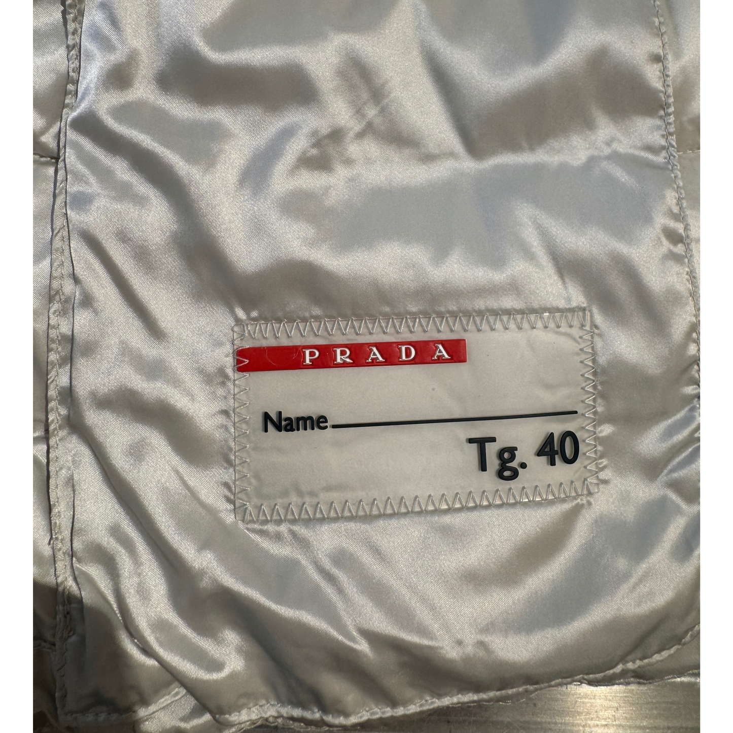 GILET PRADA GRIGIO PERLA