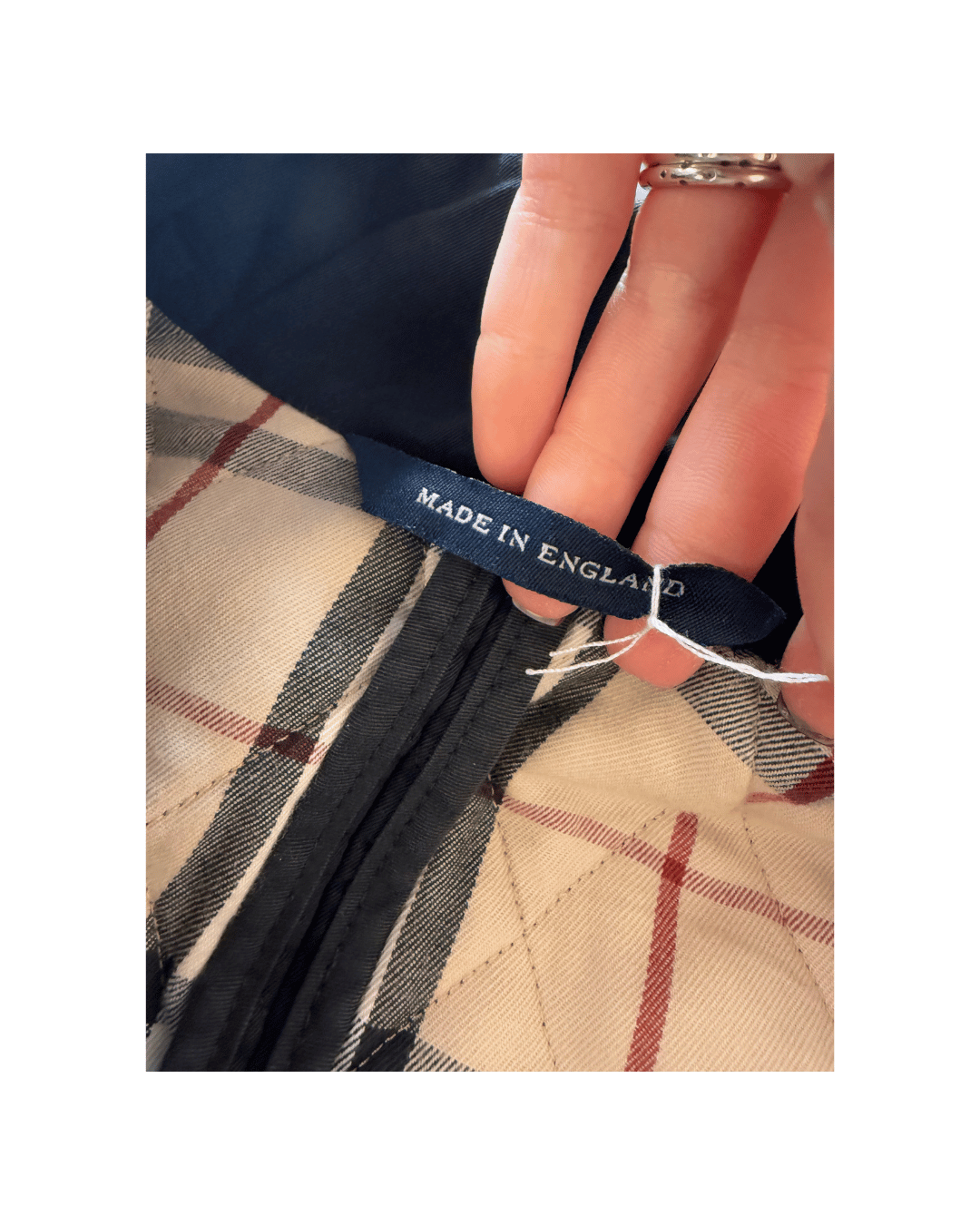 GIACCA TRAPUNTATA BURBERRY NERA