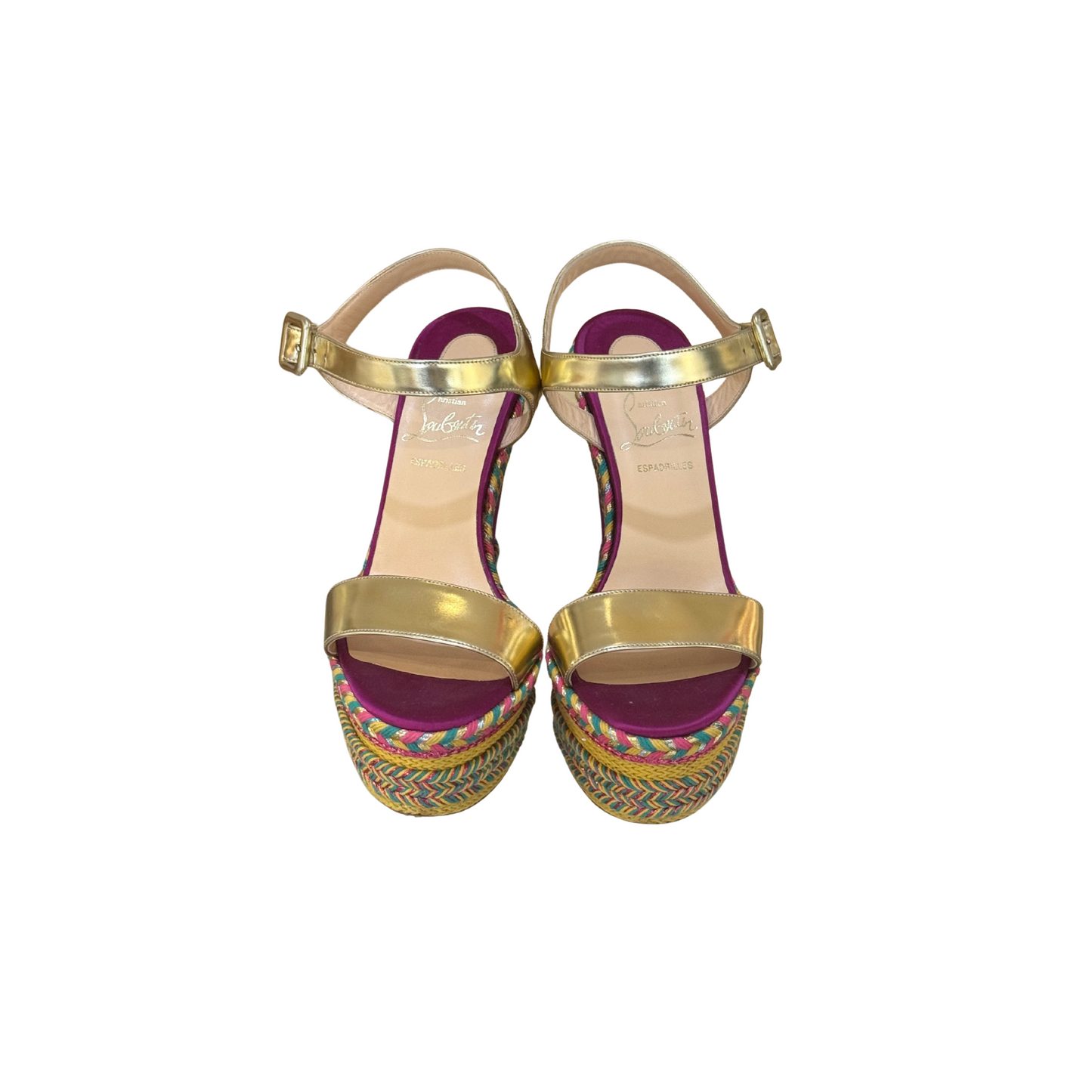 SANDALI CON ZEPPA LOUBOUTIN Nr 37.5