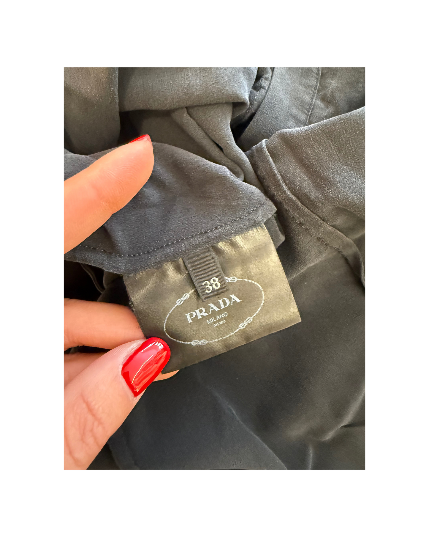 CAMICIA PRADA NERA