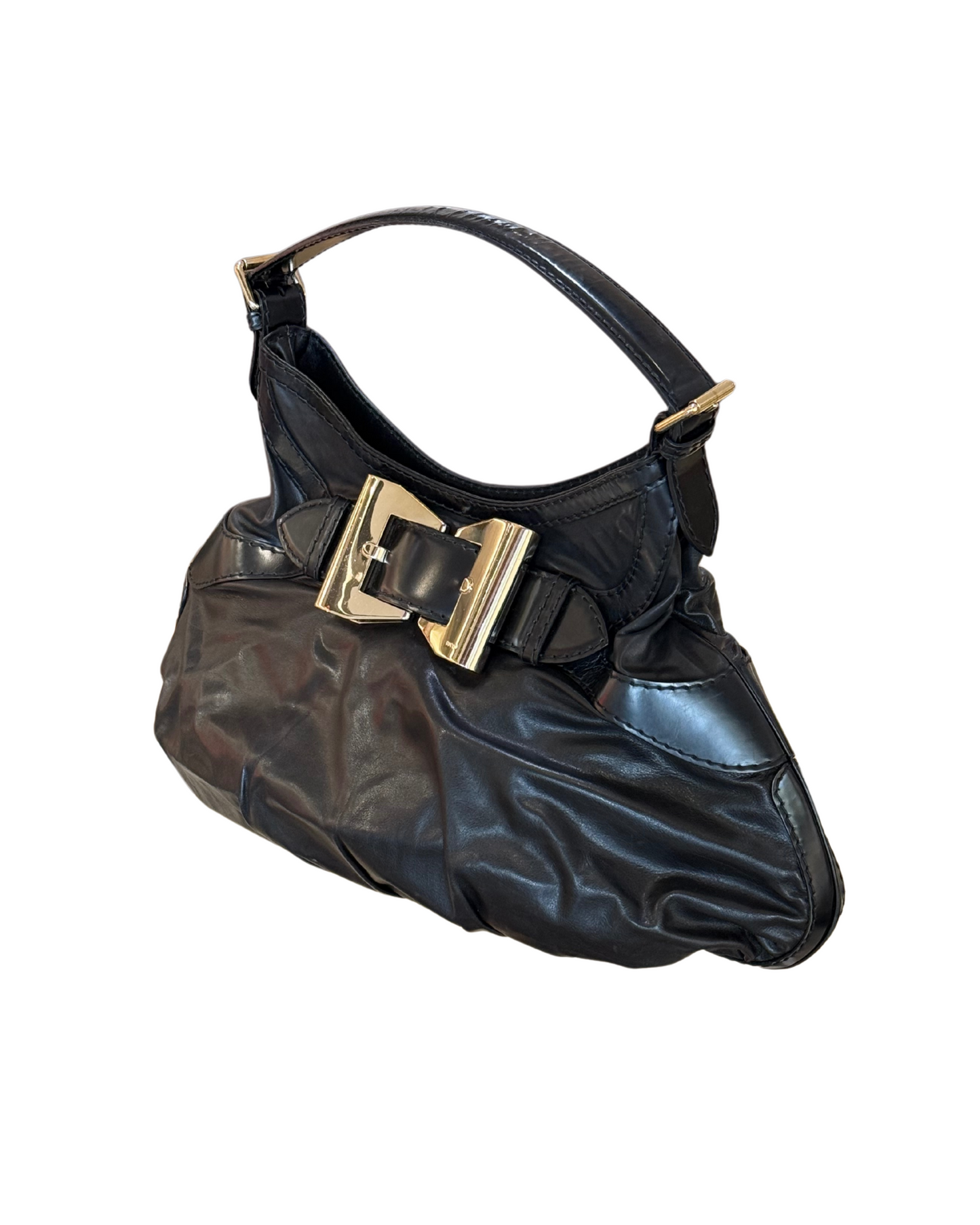 BORSA GUCCI NERA CON FIOCCO