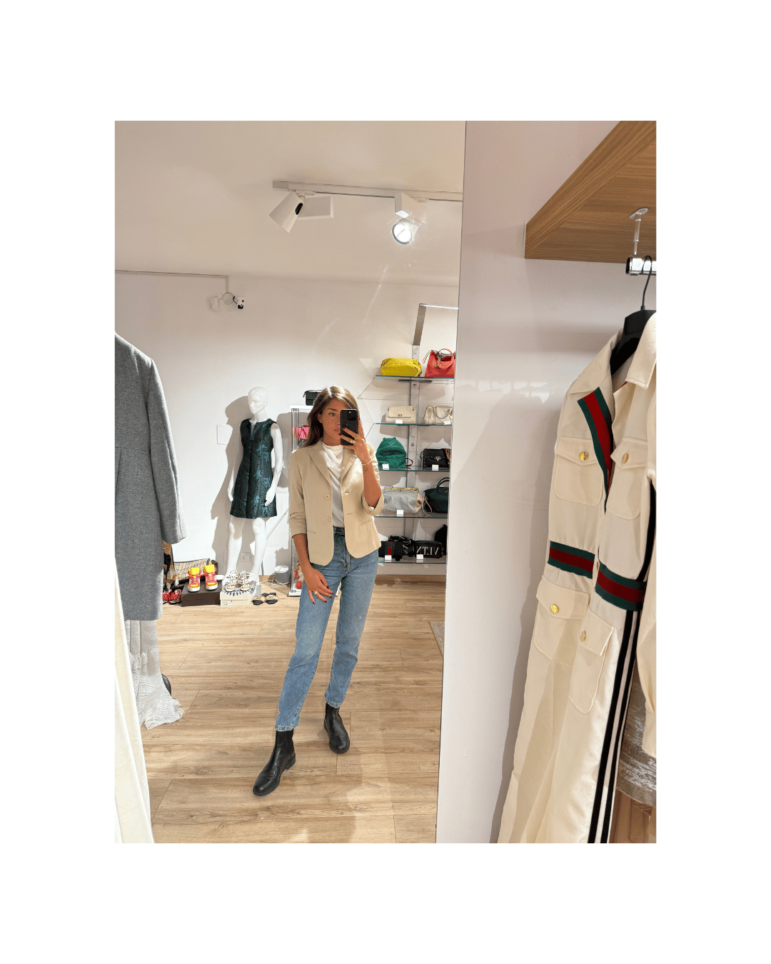 GIACCA COTONE MAXMARA BEIGE