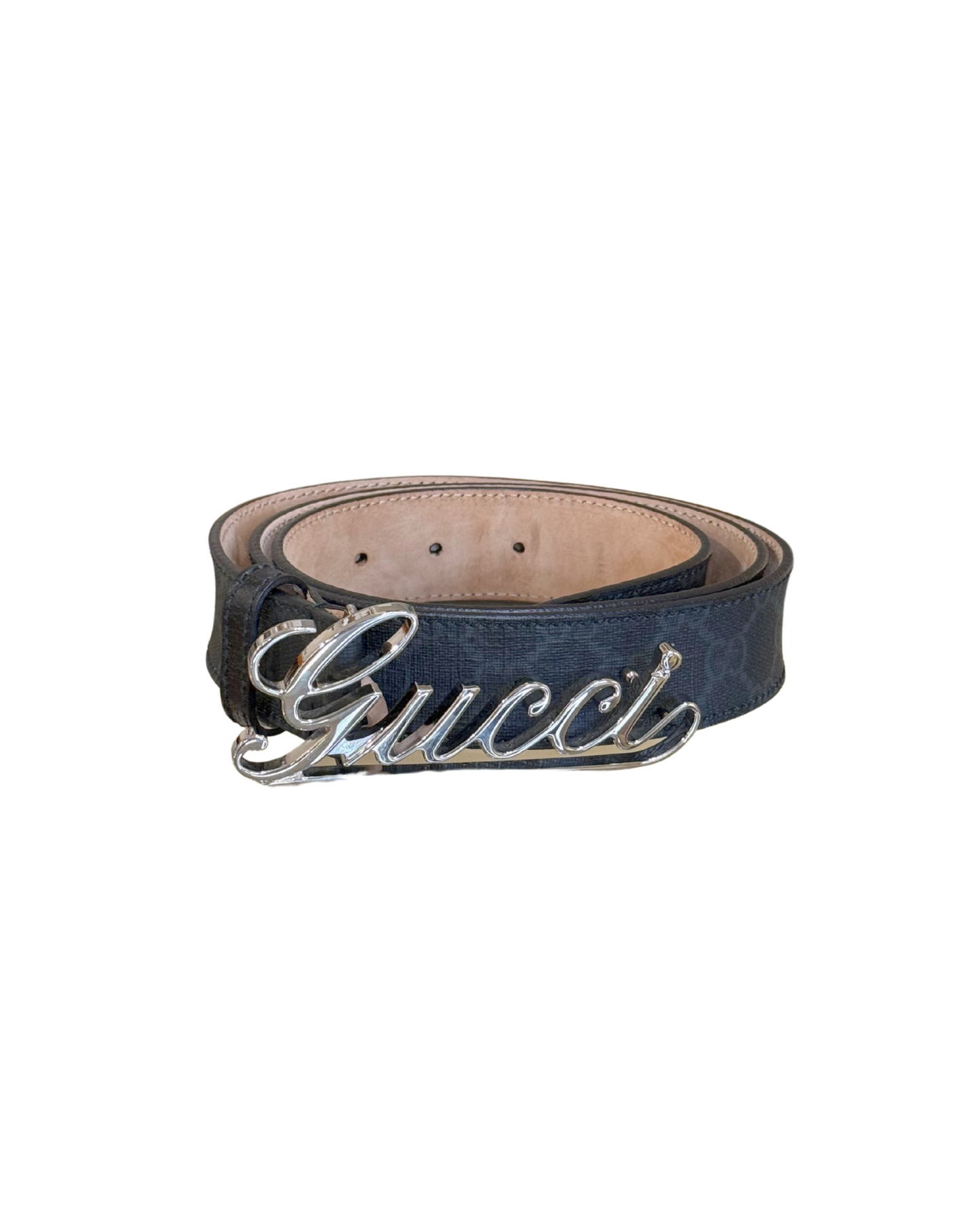 CINTURA GUCCI SCRITTA GUCCI