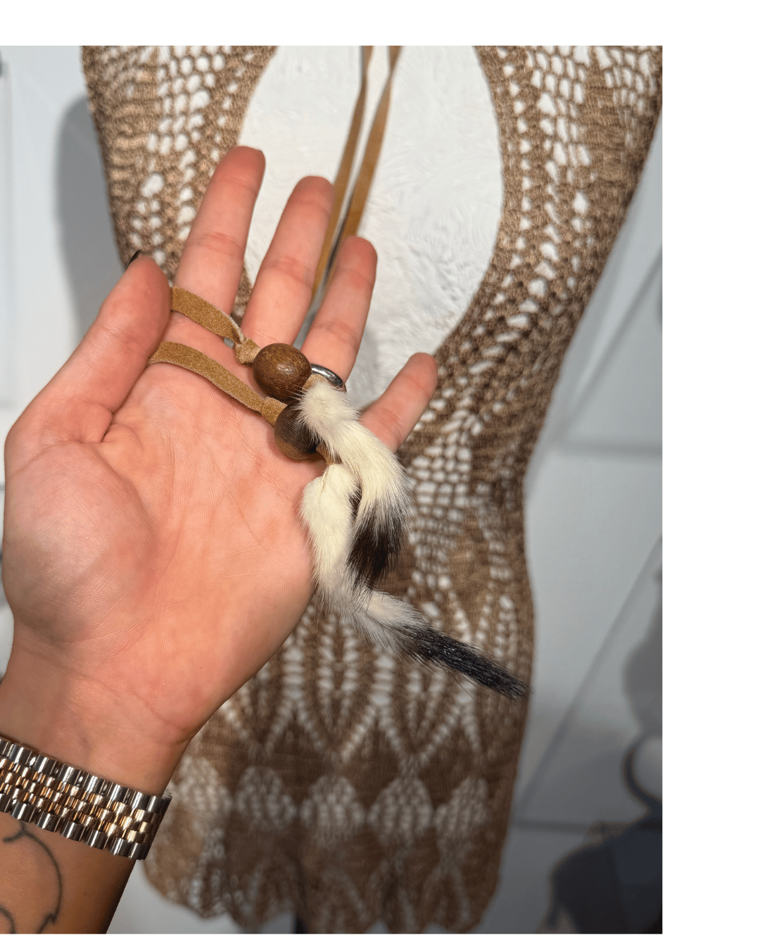 COPRICOSTUME IN MAGLIA TRAFORATA D&G Tg S