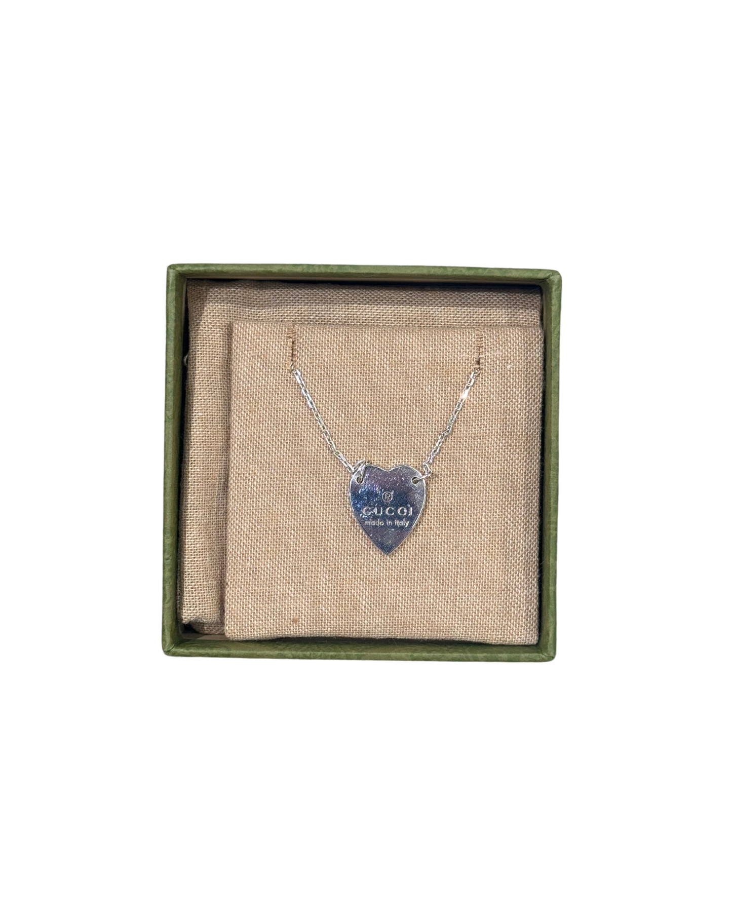 COLLANA GUCCI ARGENTO