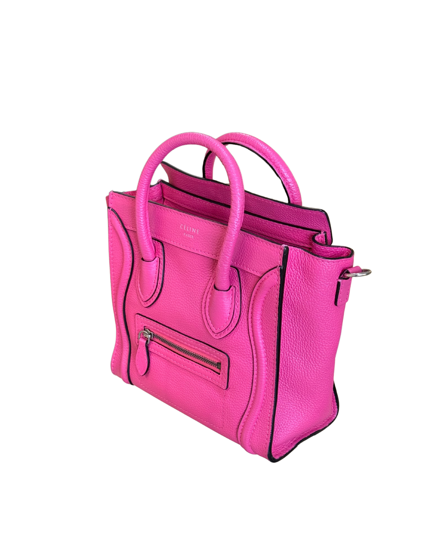 CELINE LUGGAGE FUCSIA