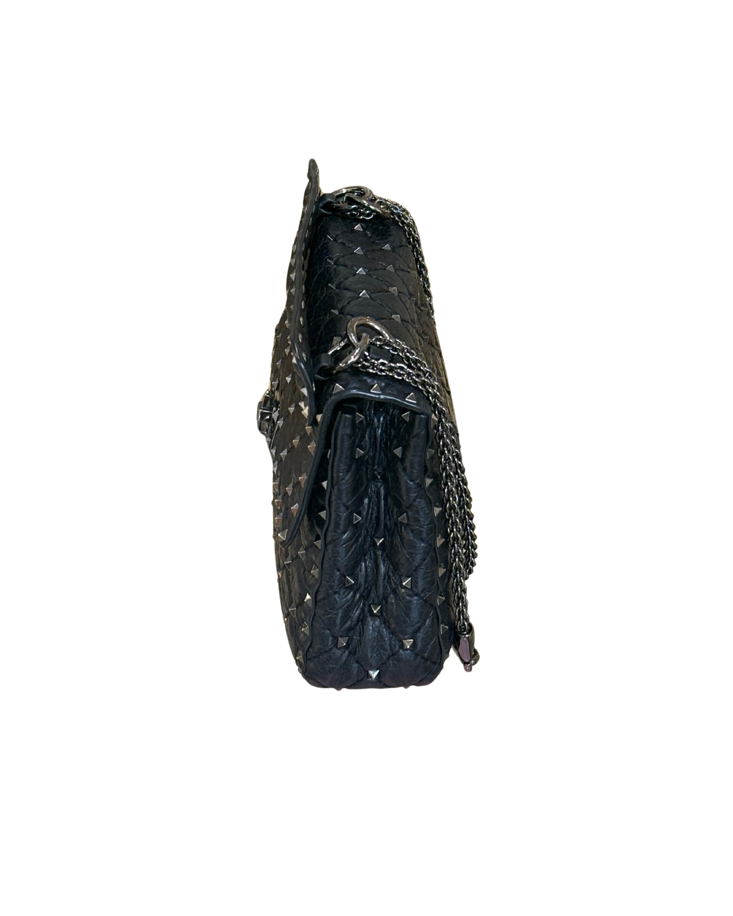 VALENTINO SPIKE MEDIA NERA