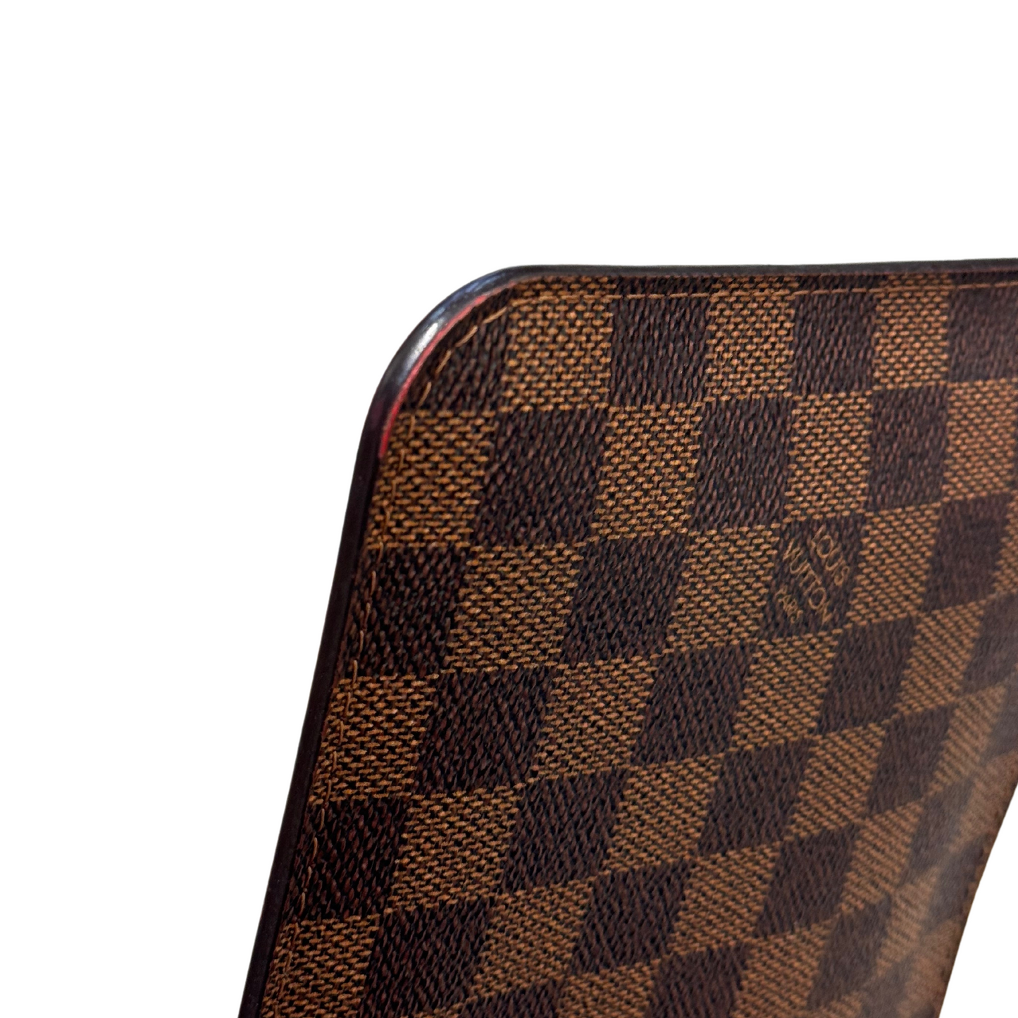 POCHETTE PIATTA DAMIER EBENE