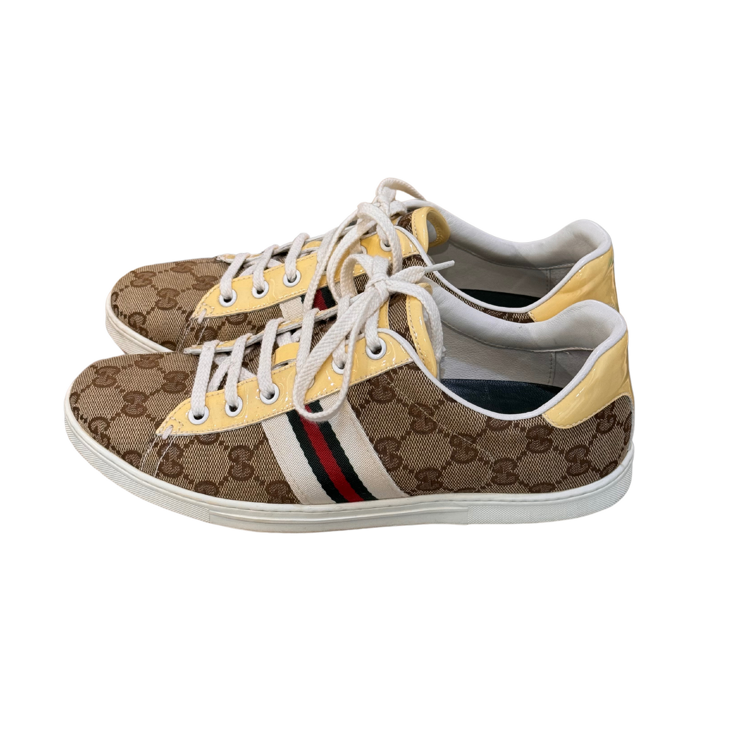 SNEAKERS GUCCI RIFINITURE GIALLE nr36.5
