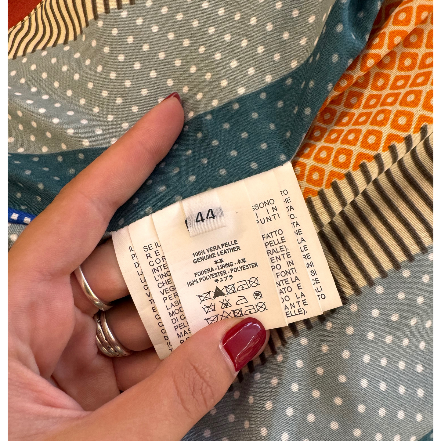 GIACCA PELLE COLOR MATTONE