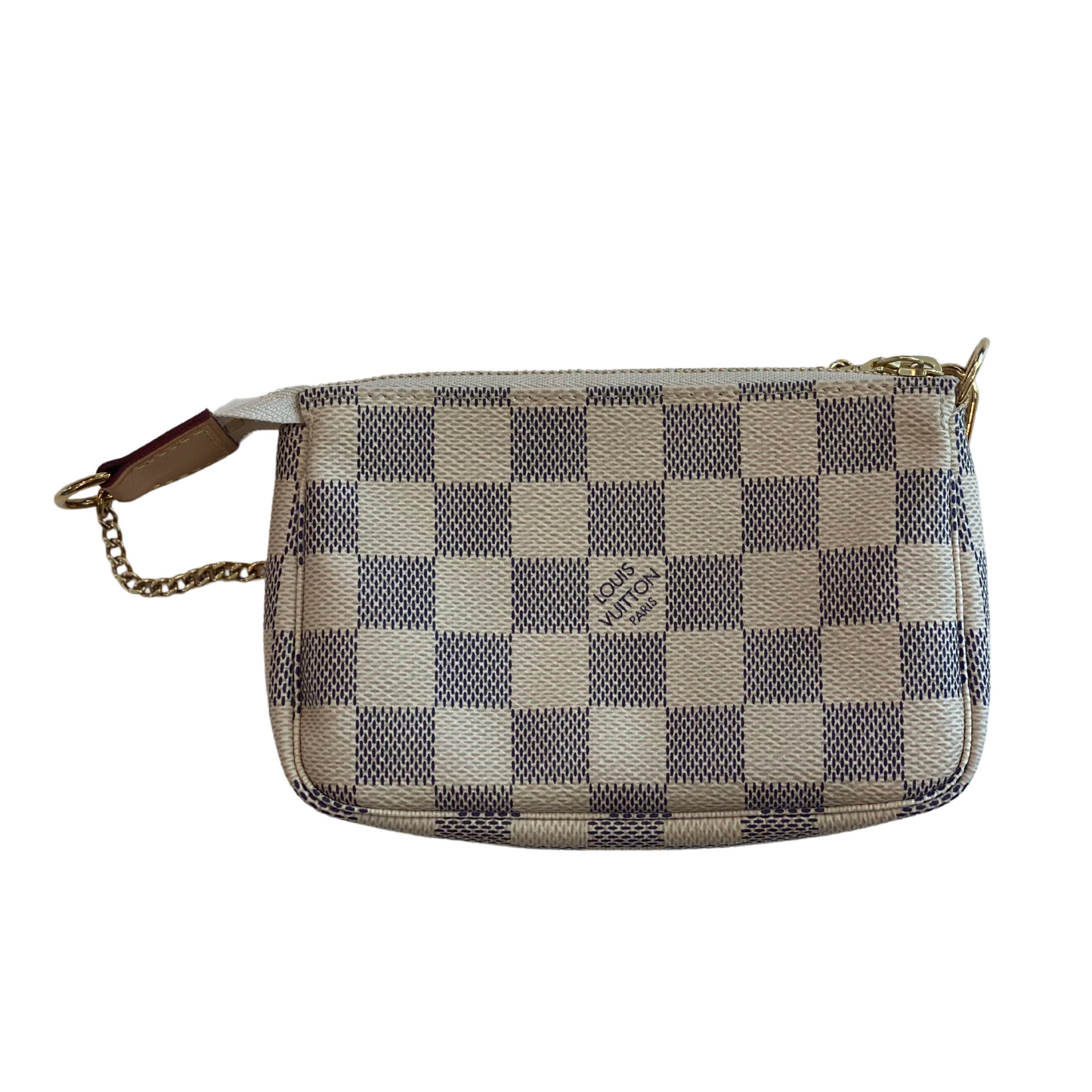 MINI POCHETTE ACCESSORISE DAMIER AZUR