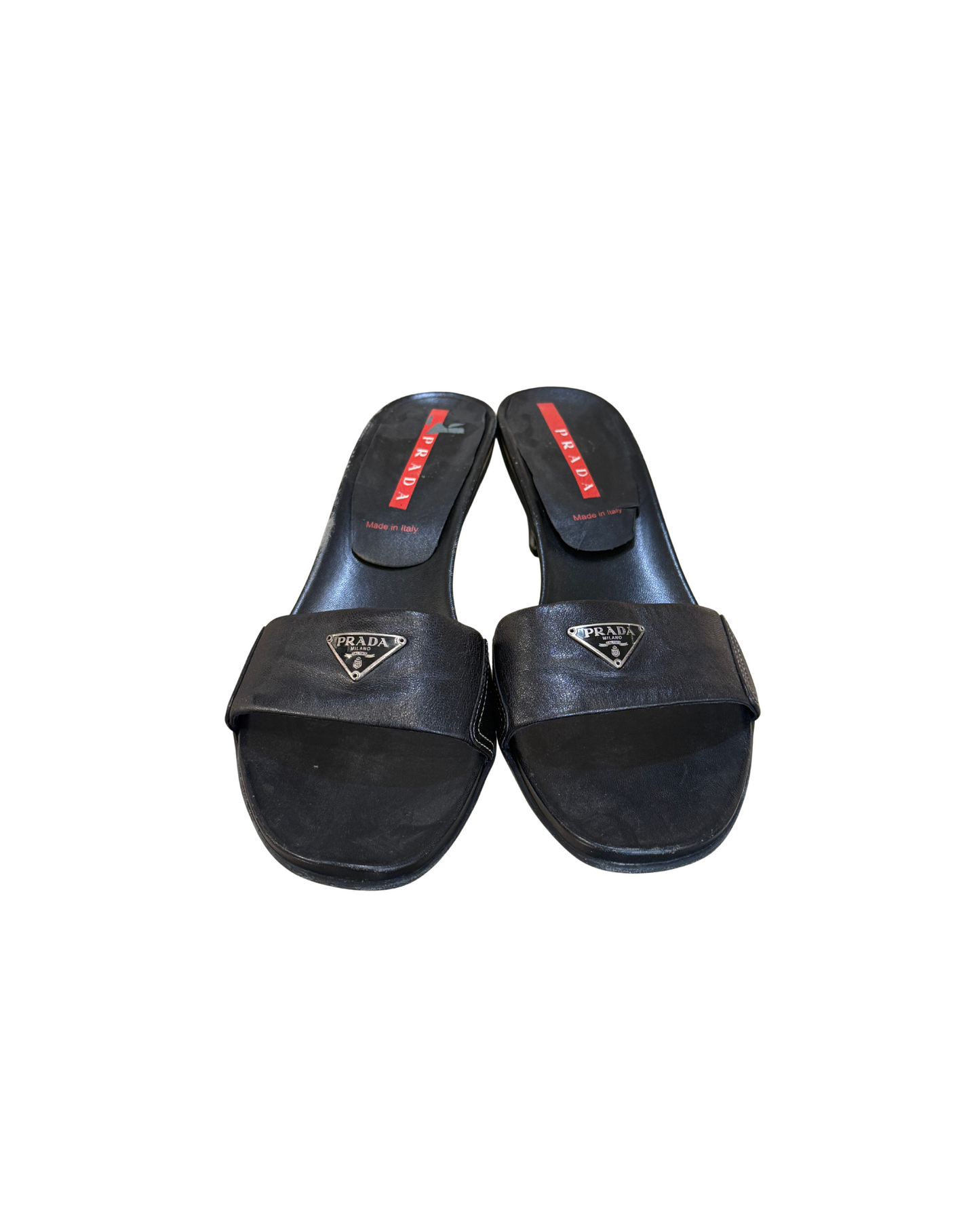 PRADA MULES NERE