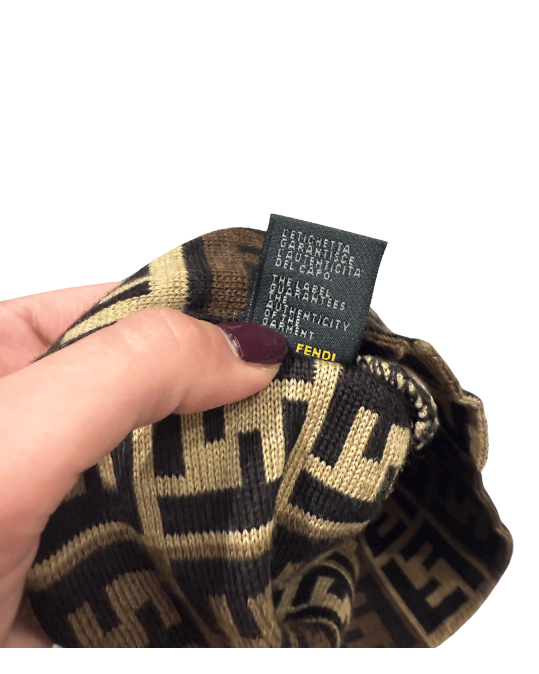 CUFFIA FENDI TONI CALDI