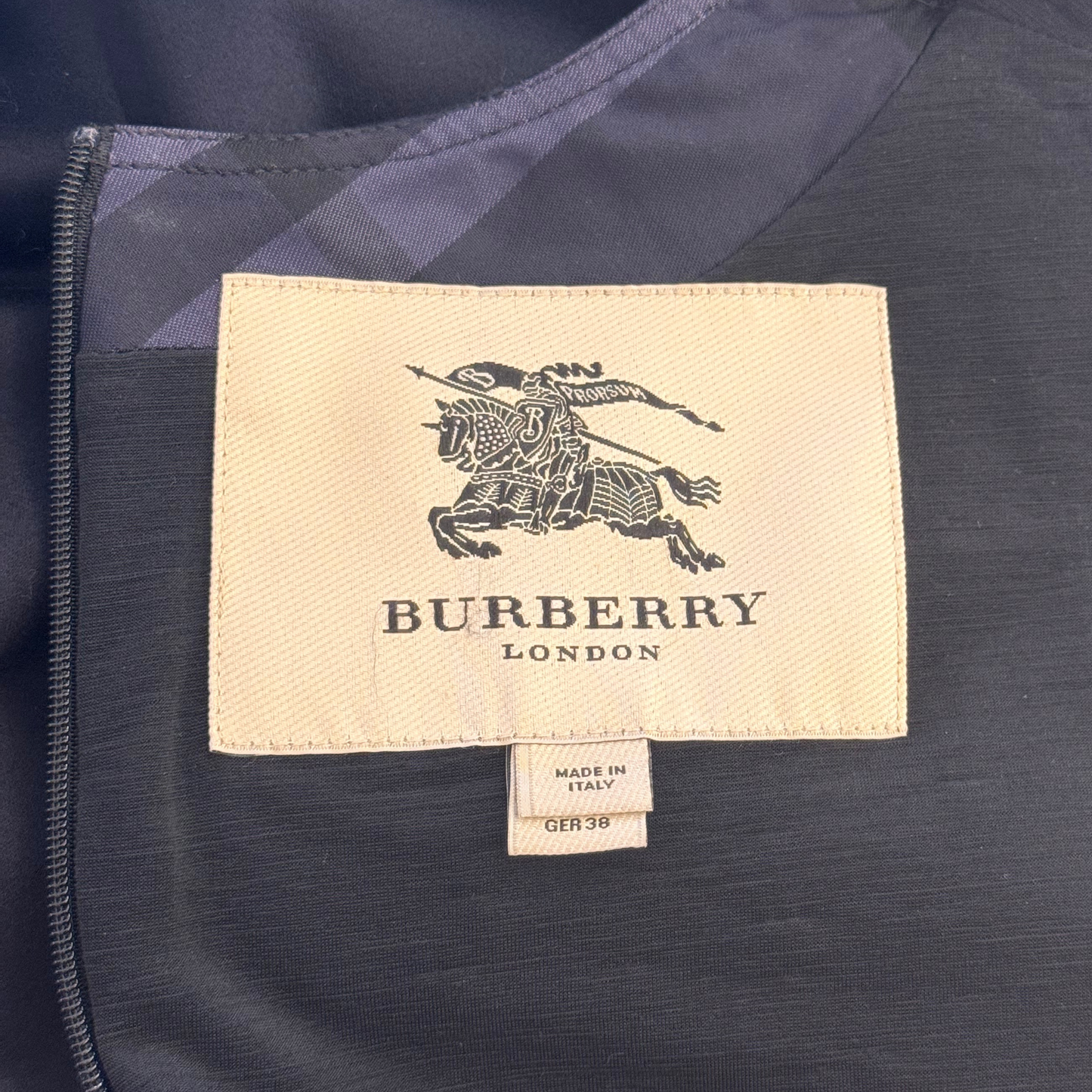 VESTITO BURBERRY BLU