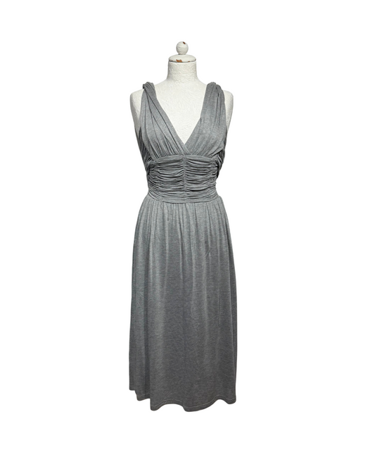 ABITO BURBERRY VISCOSA GRIGIO