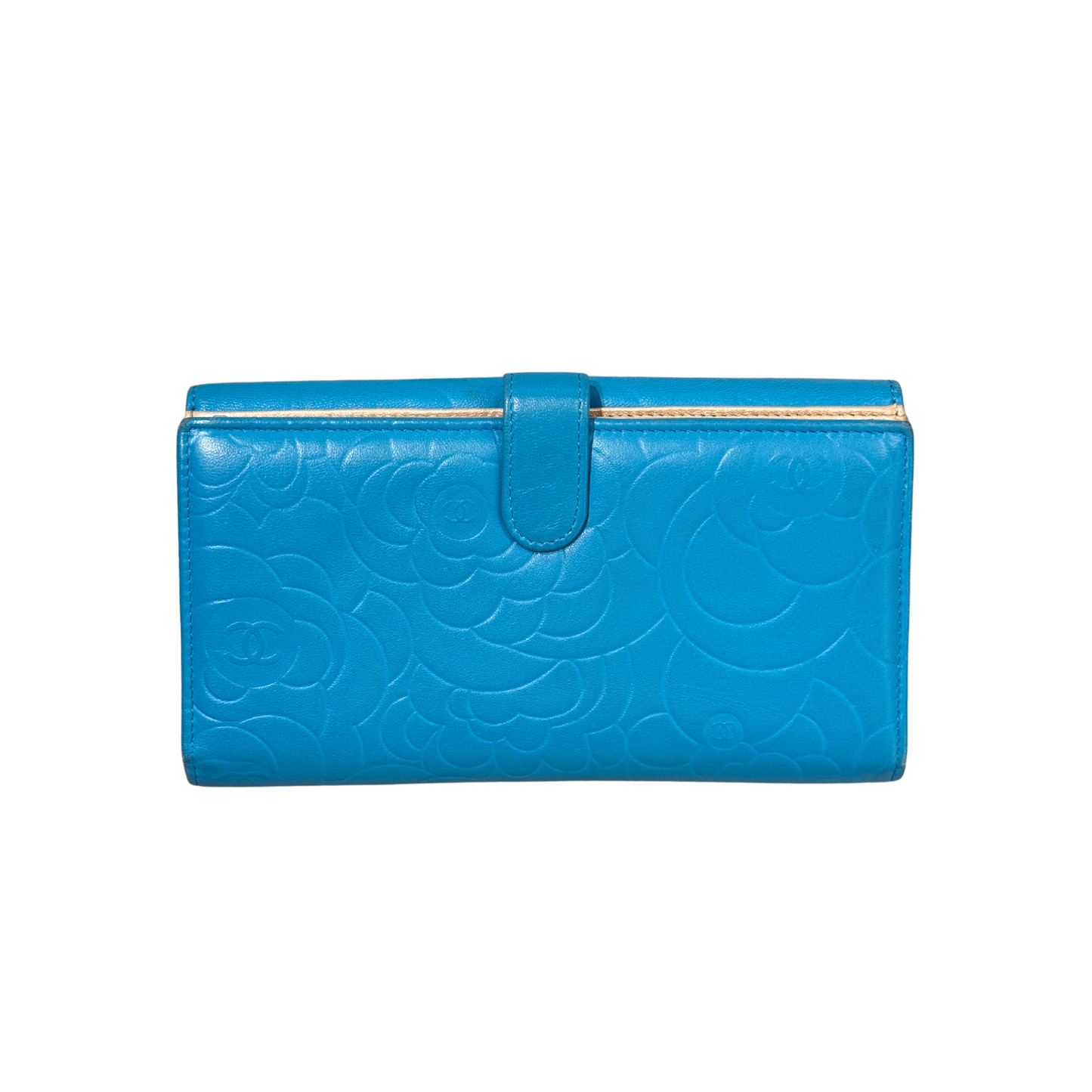 PORTAFOGLIO CHANEL TURCHESE