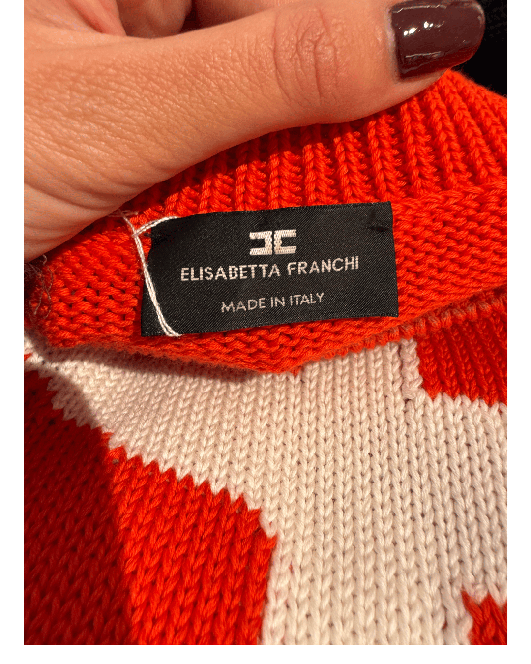 VESTITO ELISABETTA FRANCHI CON ANCORA