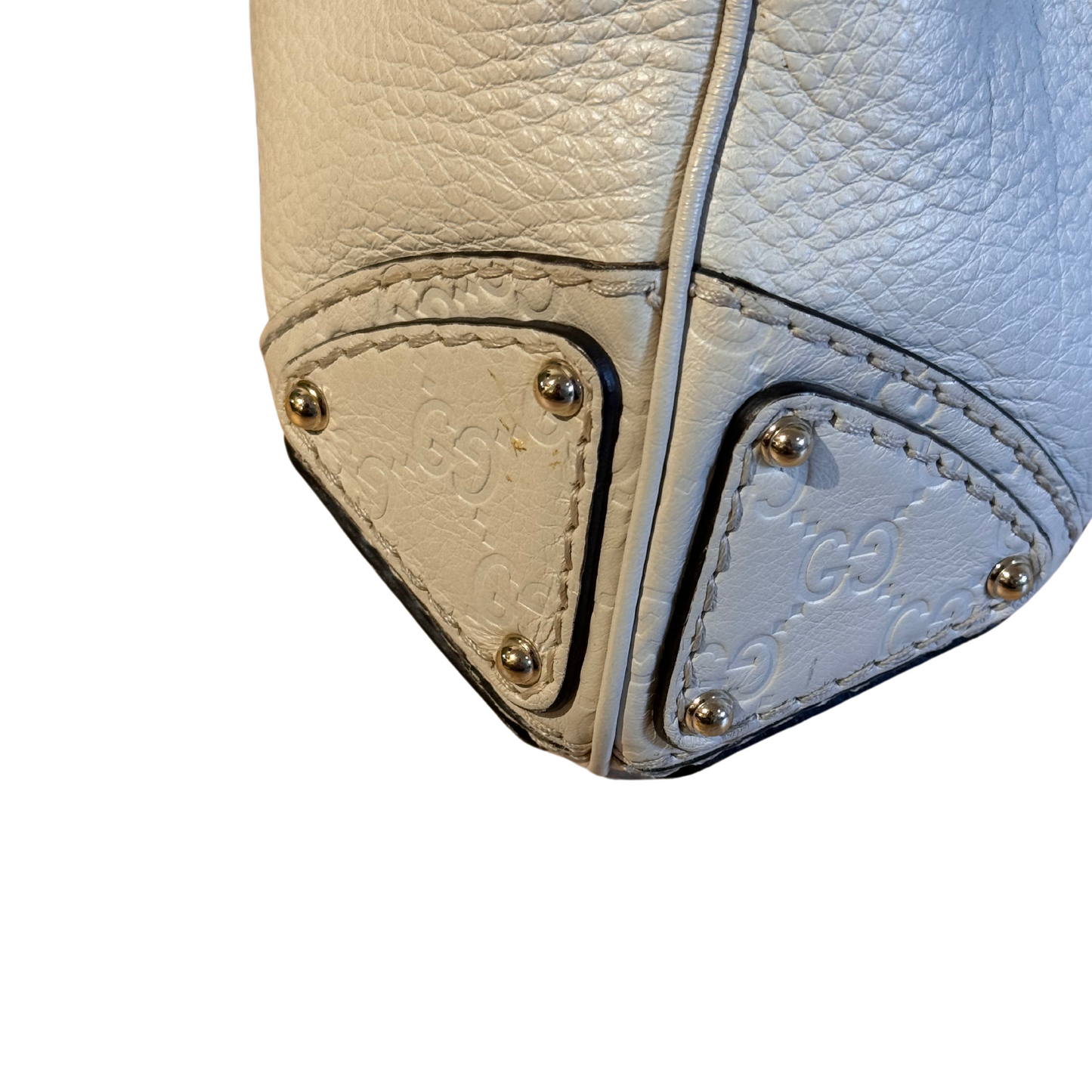 HOBO INDY GUCCI PELLE CREMA