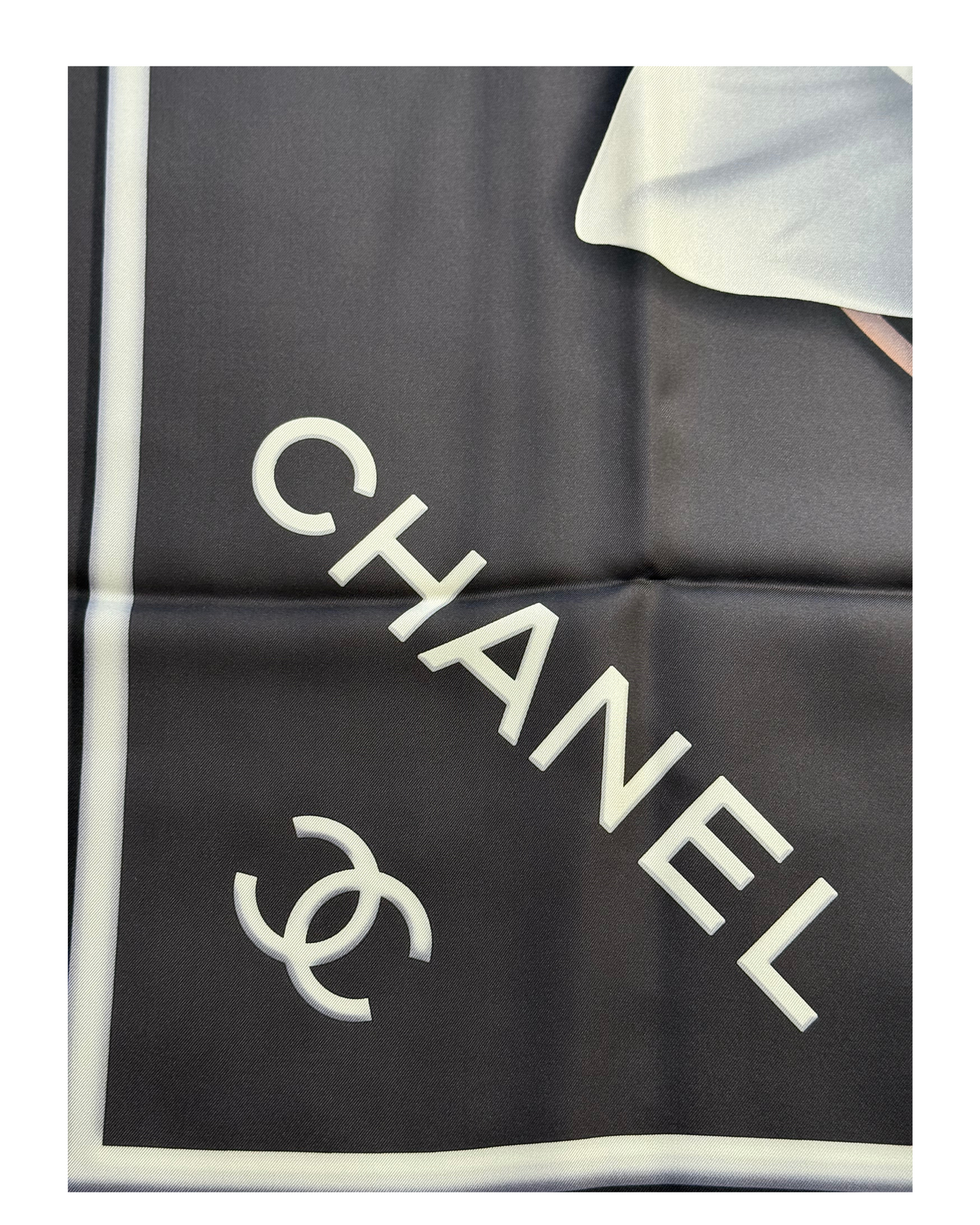 FOULARD CHANEL NERO