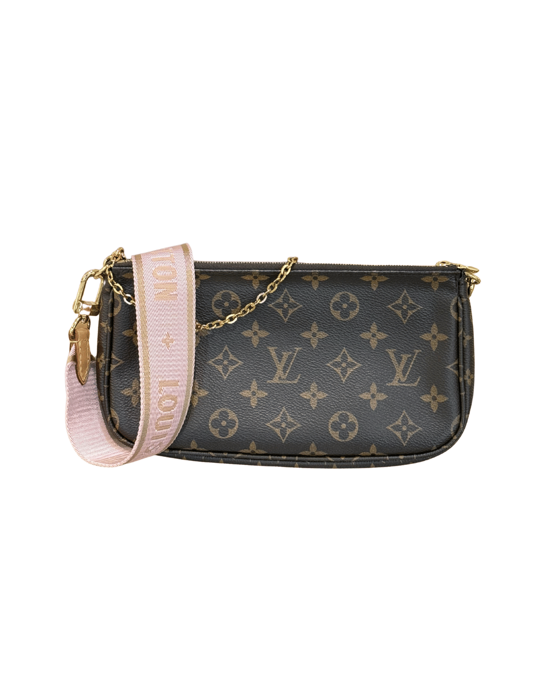 MULTIPOCHETTE LOUIS VUITTON TRACOLLA ROSA