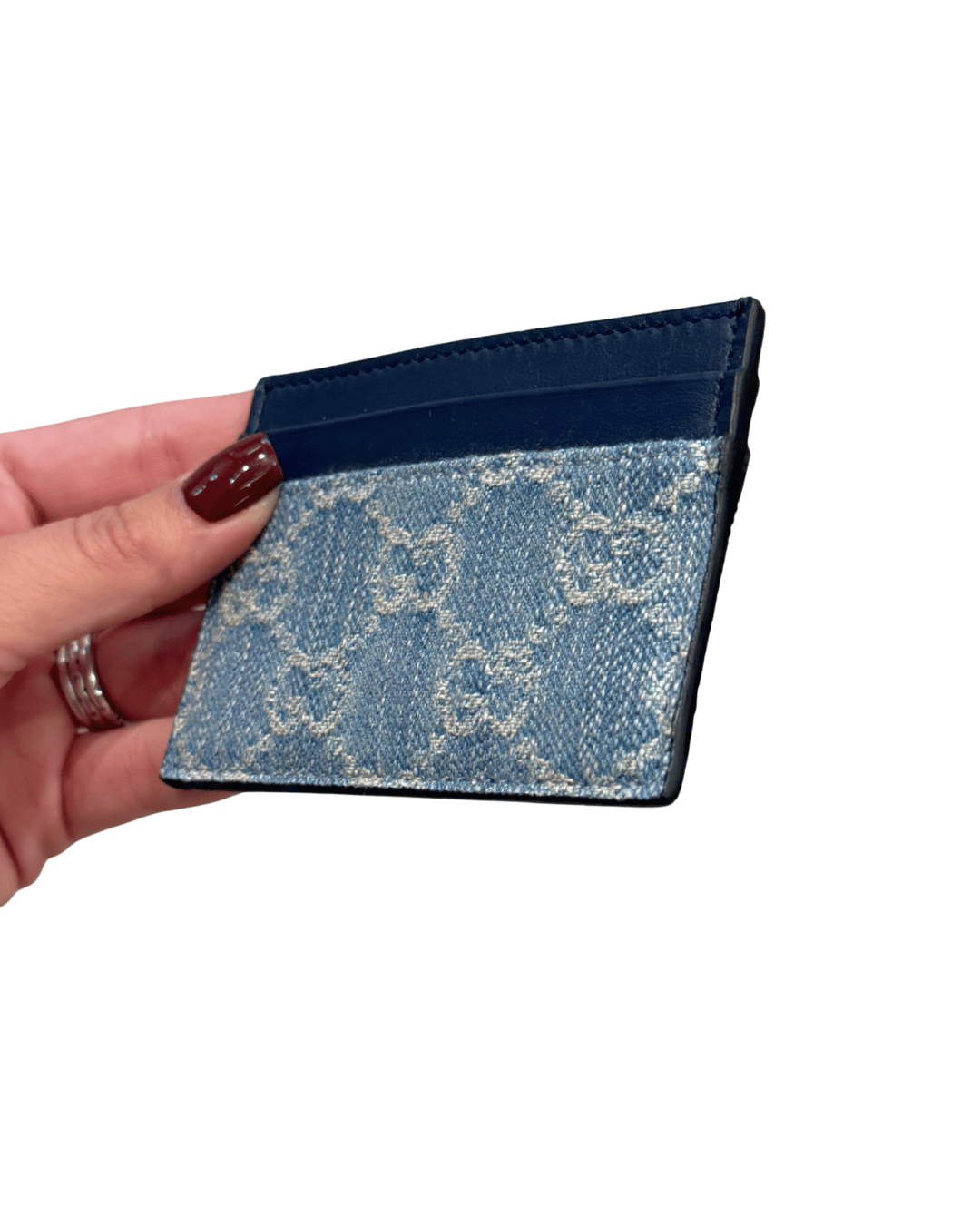 PORTACARTE GUCCI DENIM