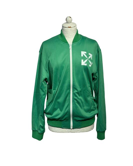 FELPA OFF WHITE VERDE UOMO