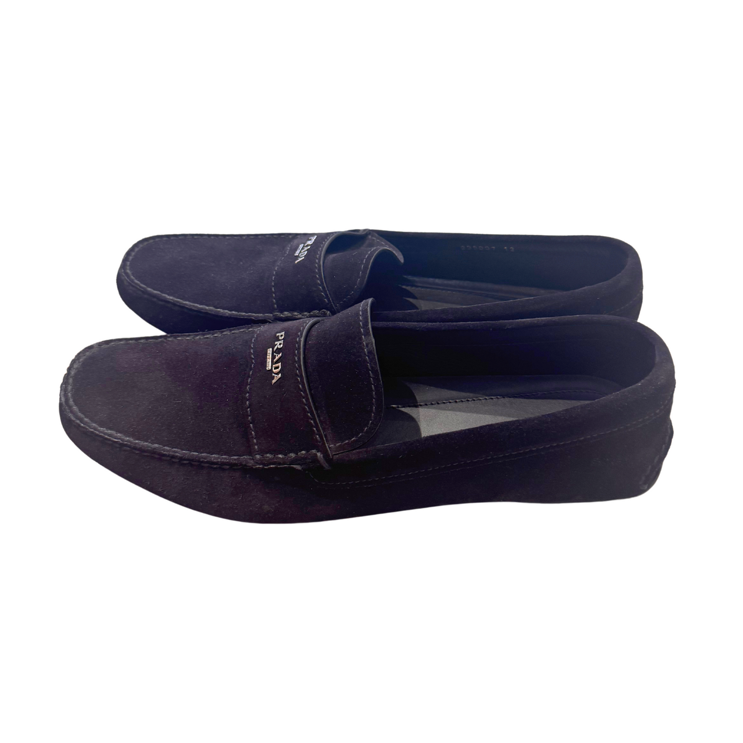 MOCASSINI PRADA NERI UOMO nr46