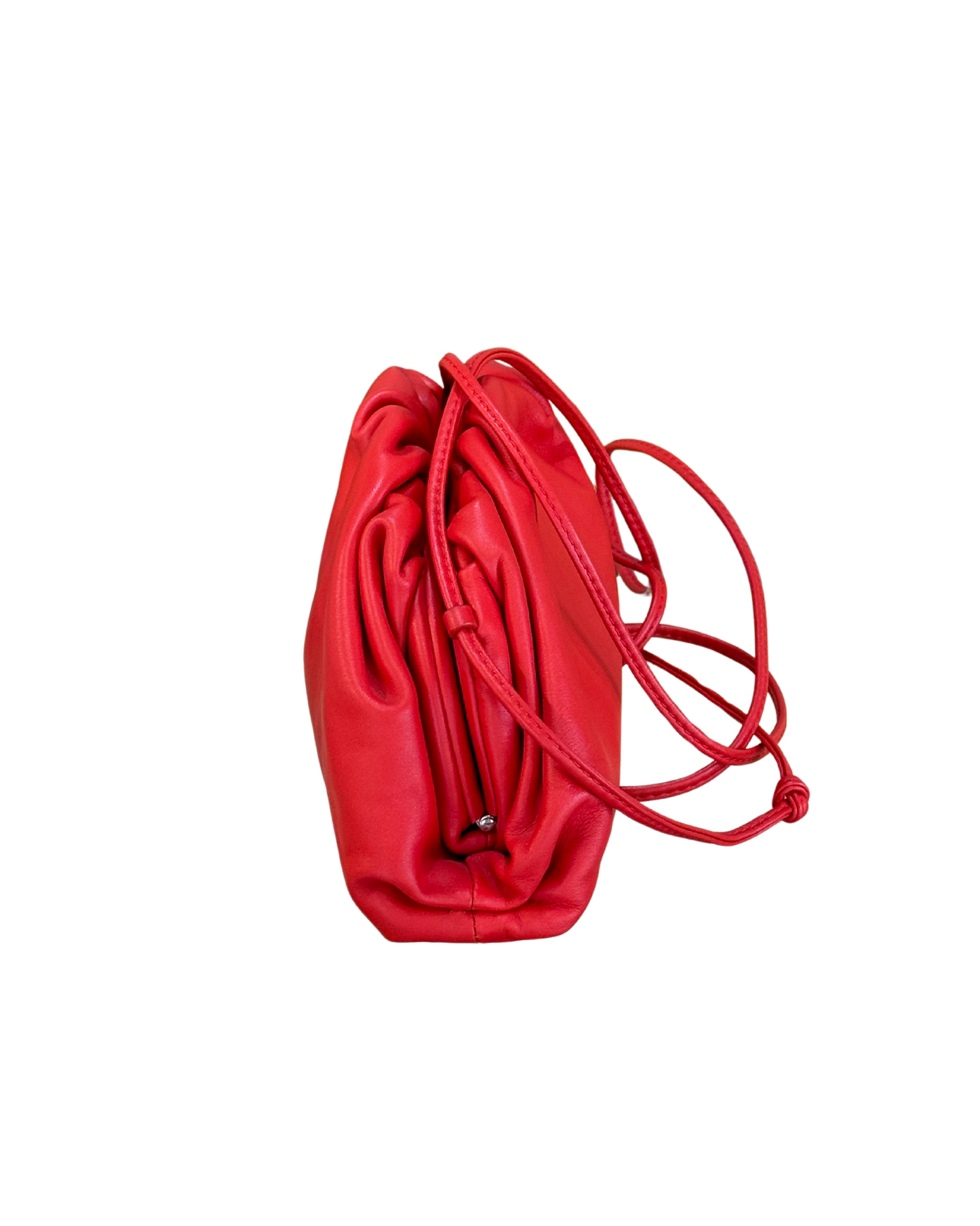 MINI POUCH BOTTEGA VENETA ROSSA