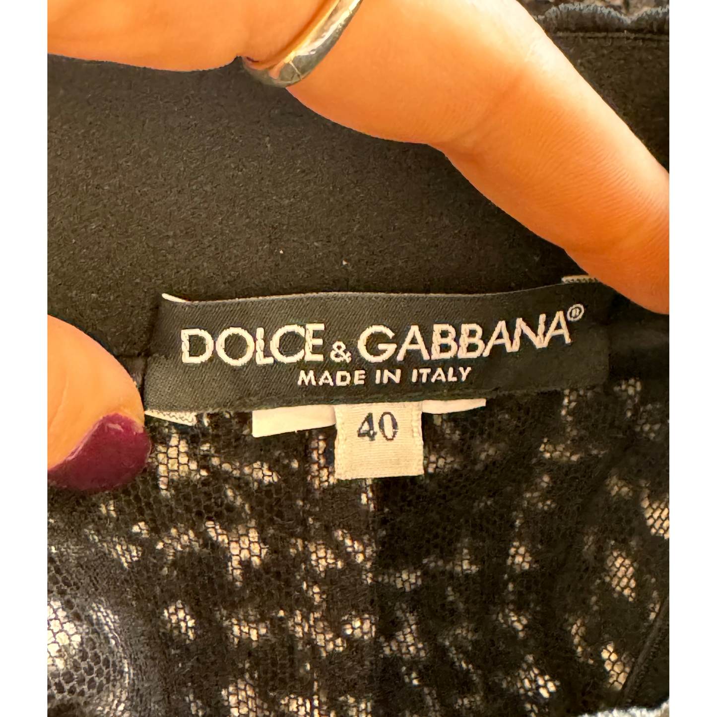 GONNA D&G PIED DE POULLE