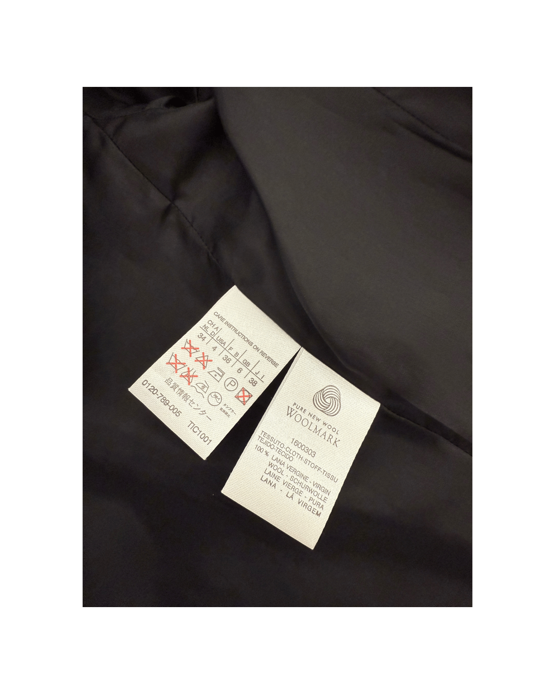 GIACCA MAXMARA NERA LANA