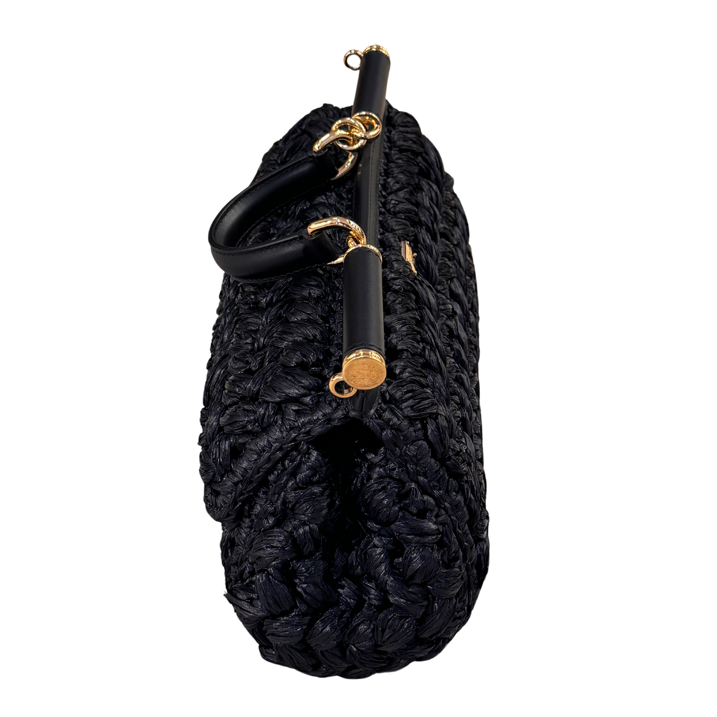 MISS SICILY RAFFIA NERA D&G