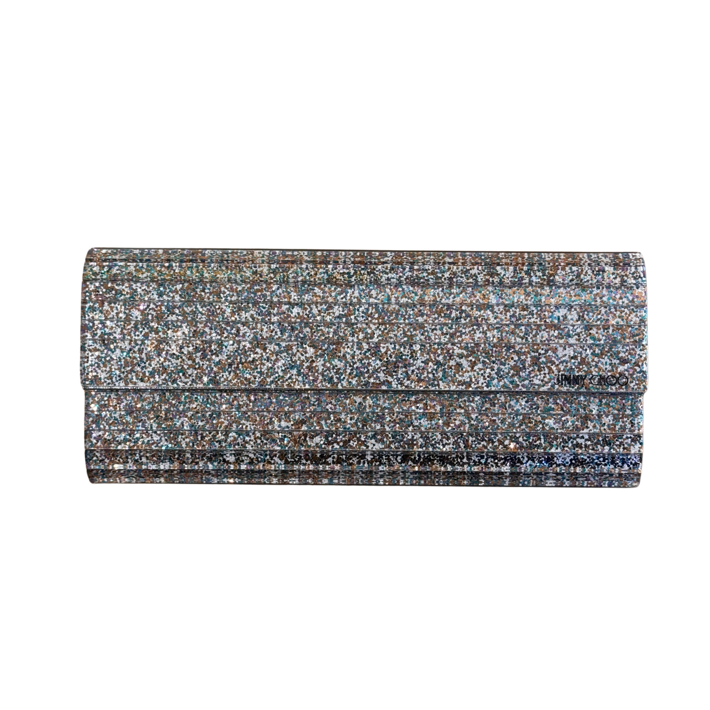 POCHETTE JIMMY CHOO GLITTER