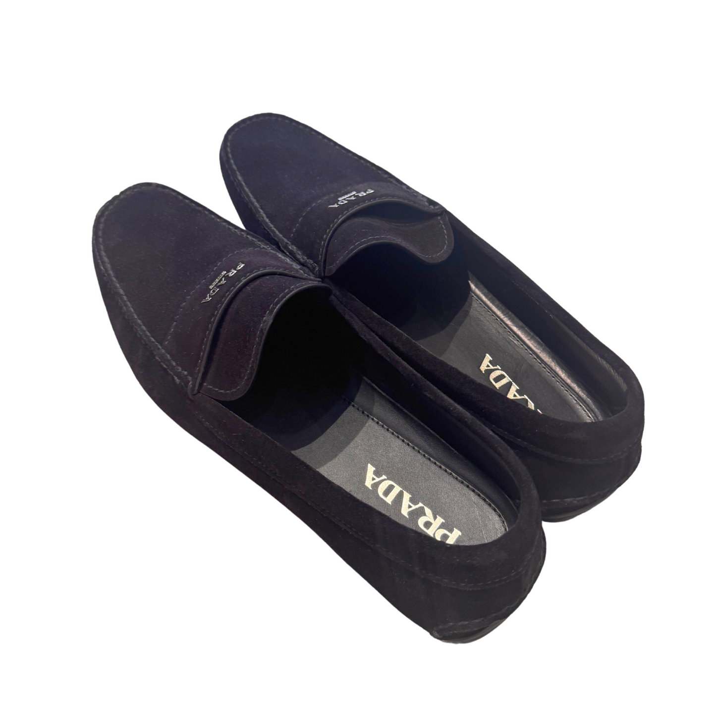 MOCASSINI PRADA NERI UOMO nr46